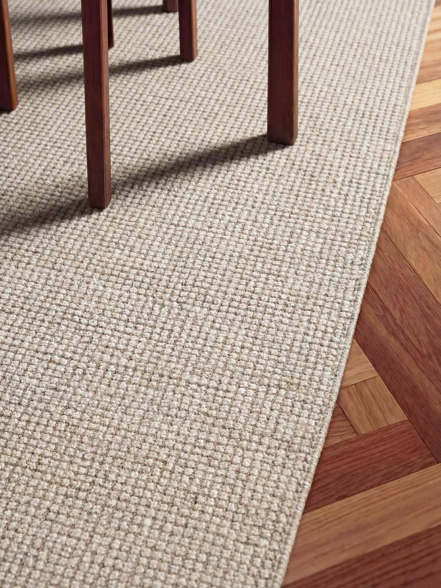 Ted Baker Tapis en laine »Croom , auch in rund« Rectangulaire 10 mm Höhe laine, naturel, tissé main, salon, chambre, moderne, scandinave
