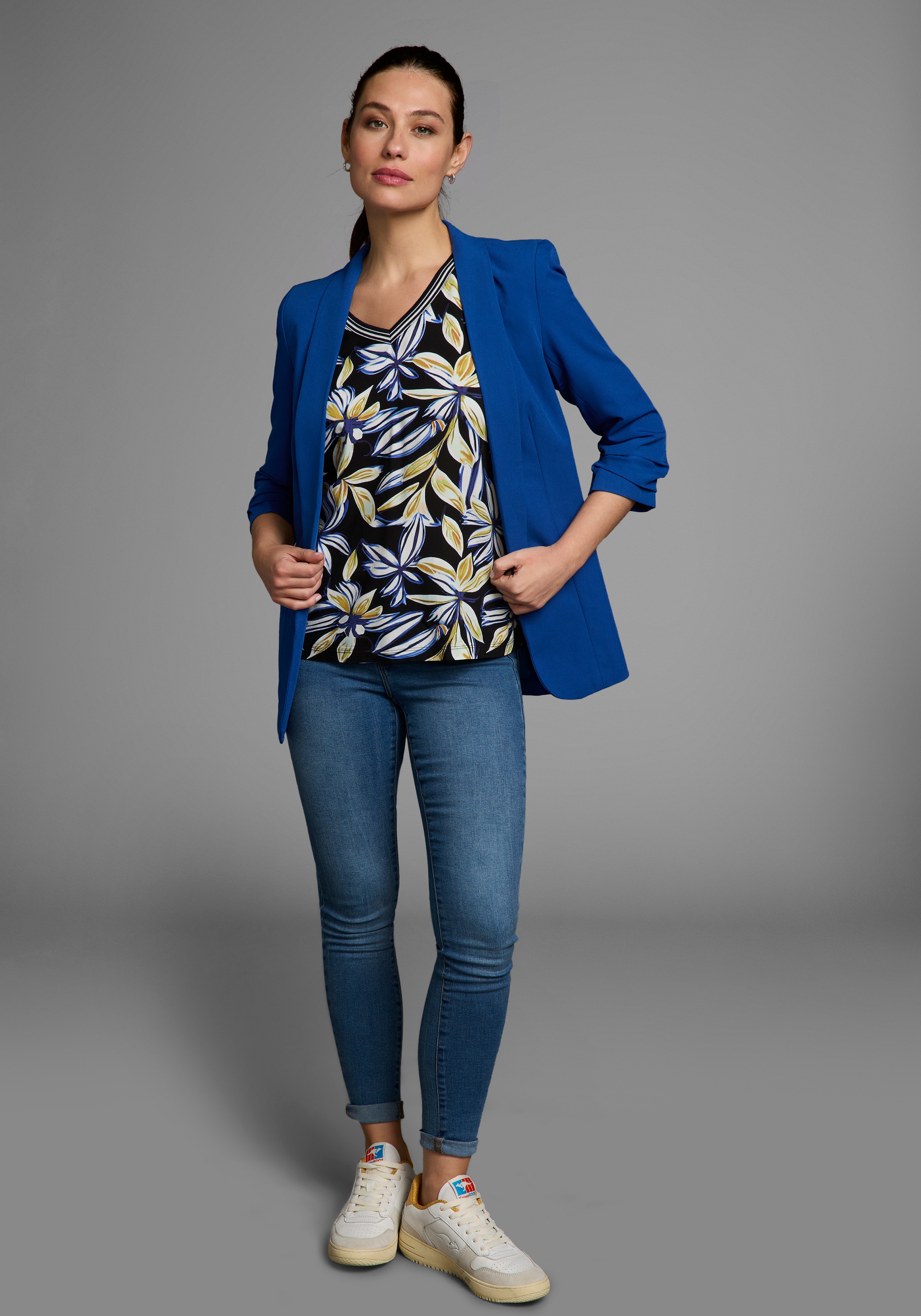 Laura Scott Shirtbluse, im modischen Mustermix - geblümt & gestreift - NEUE KOLLEKTION
