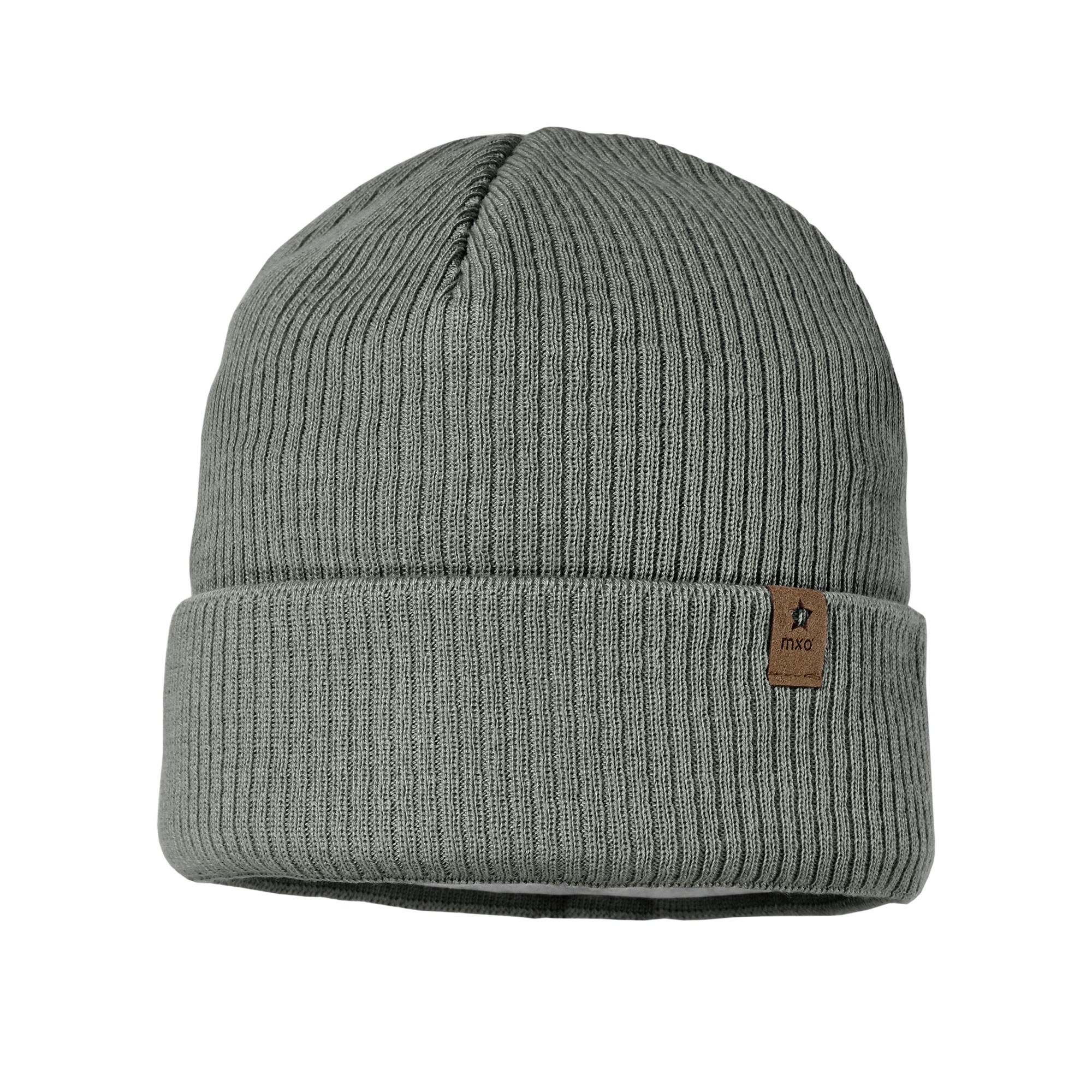 Image of MAXIMO Beanie aus Baumwolle, wärmend, gefüttert, unifarben