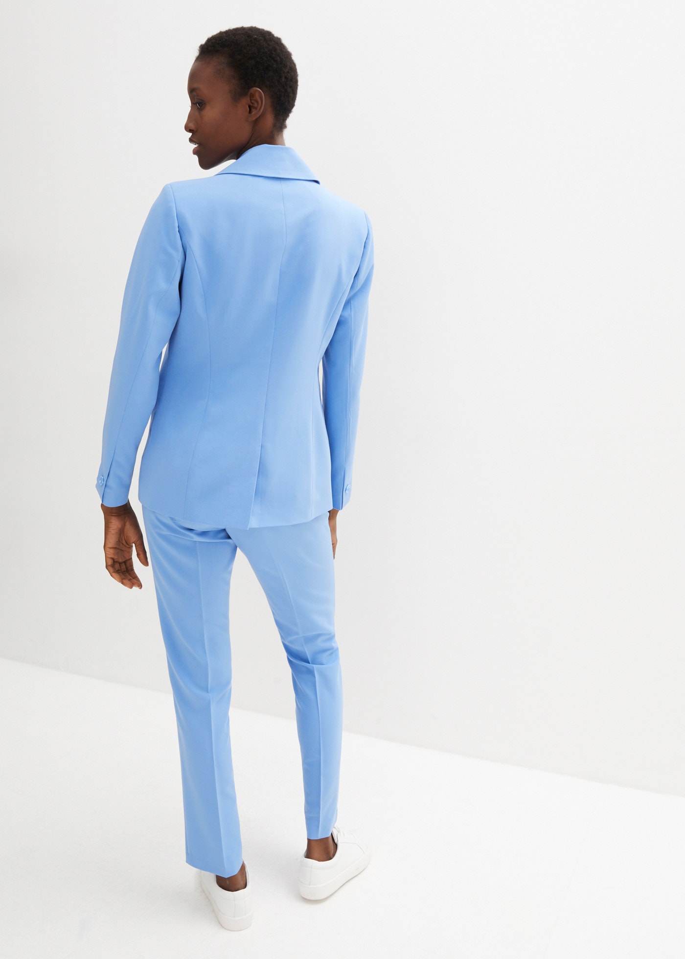 bonprix Tailleur pantalon »Hosenanzug 2-tlg« Ensemble, 2 tlg. coupe régulière Regular Fit, mit Elasthan-Anteil, verschiedene Konfektionsgrössen
