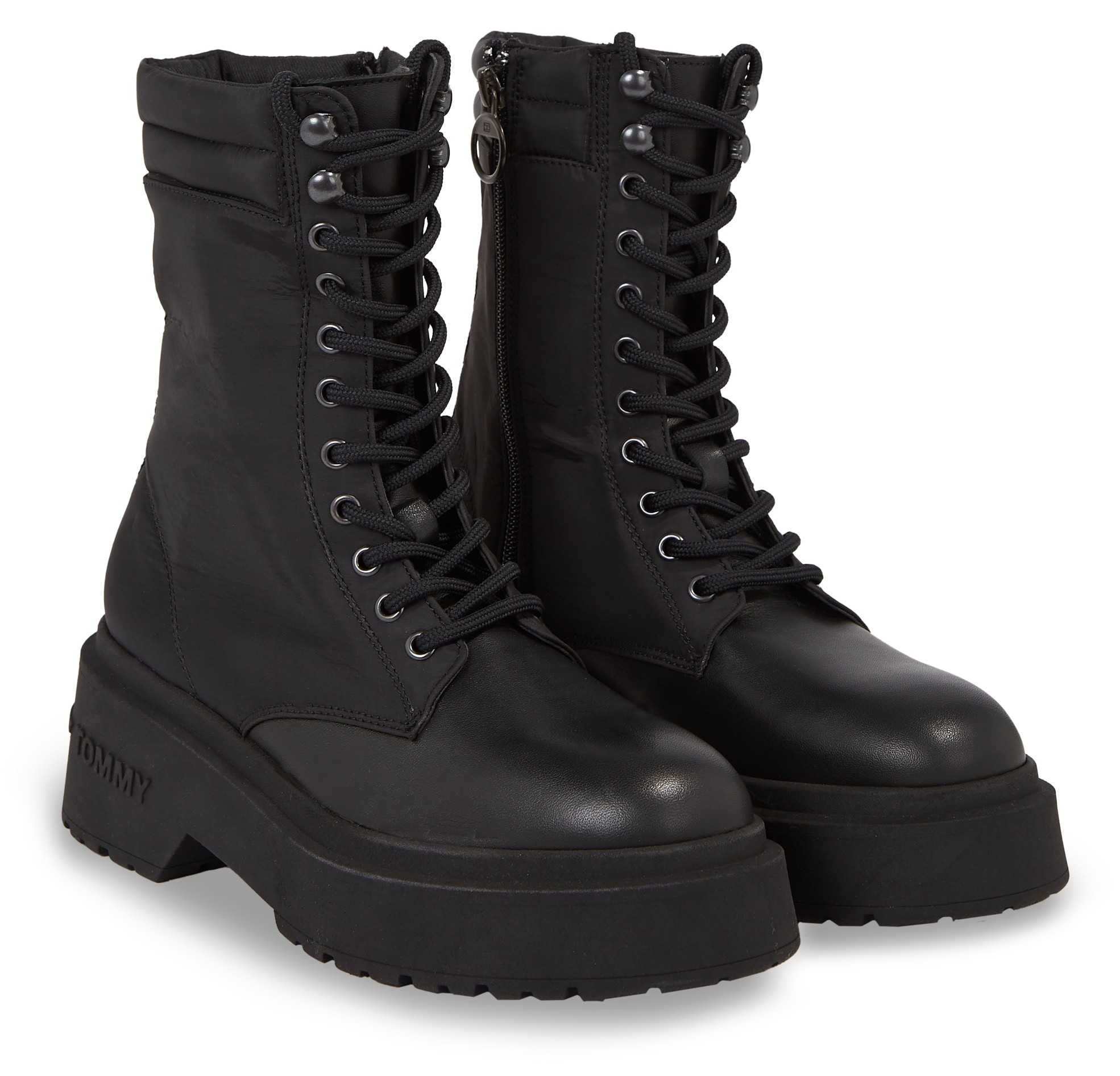 Tommy Jeans Schnürstiefelette »TJW LACE UP PADDED BOOT«, mit weich gepolstertem Schaftrand-Tommy Jeans 1