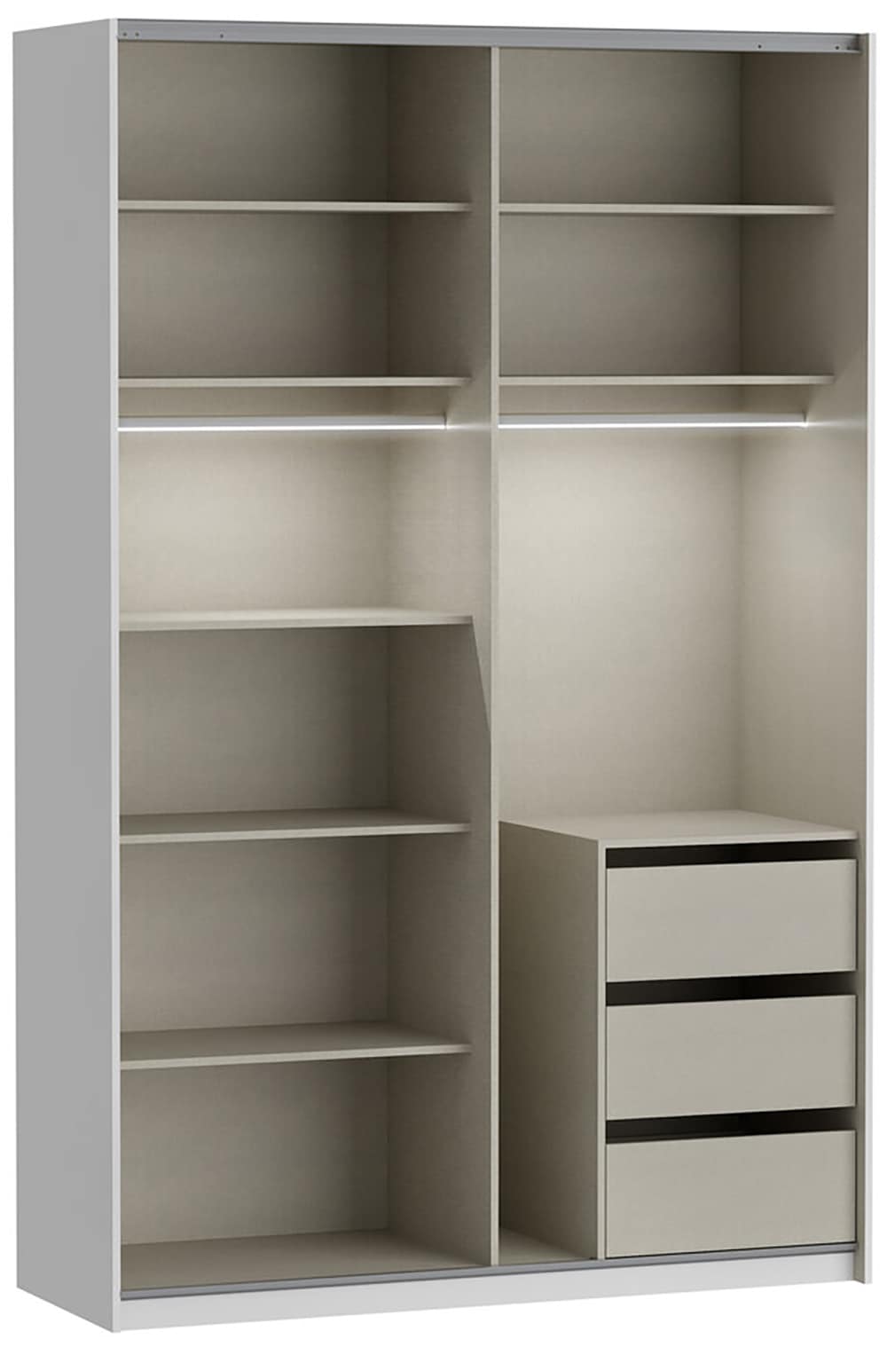 FORTE Einlegeboden Einlegeböden 2,2 cm Stärke, optional bestellbar, 3er Set