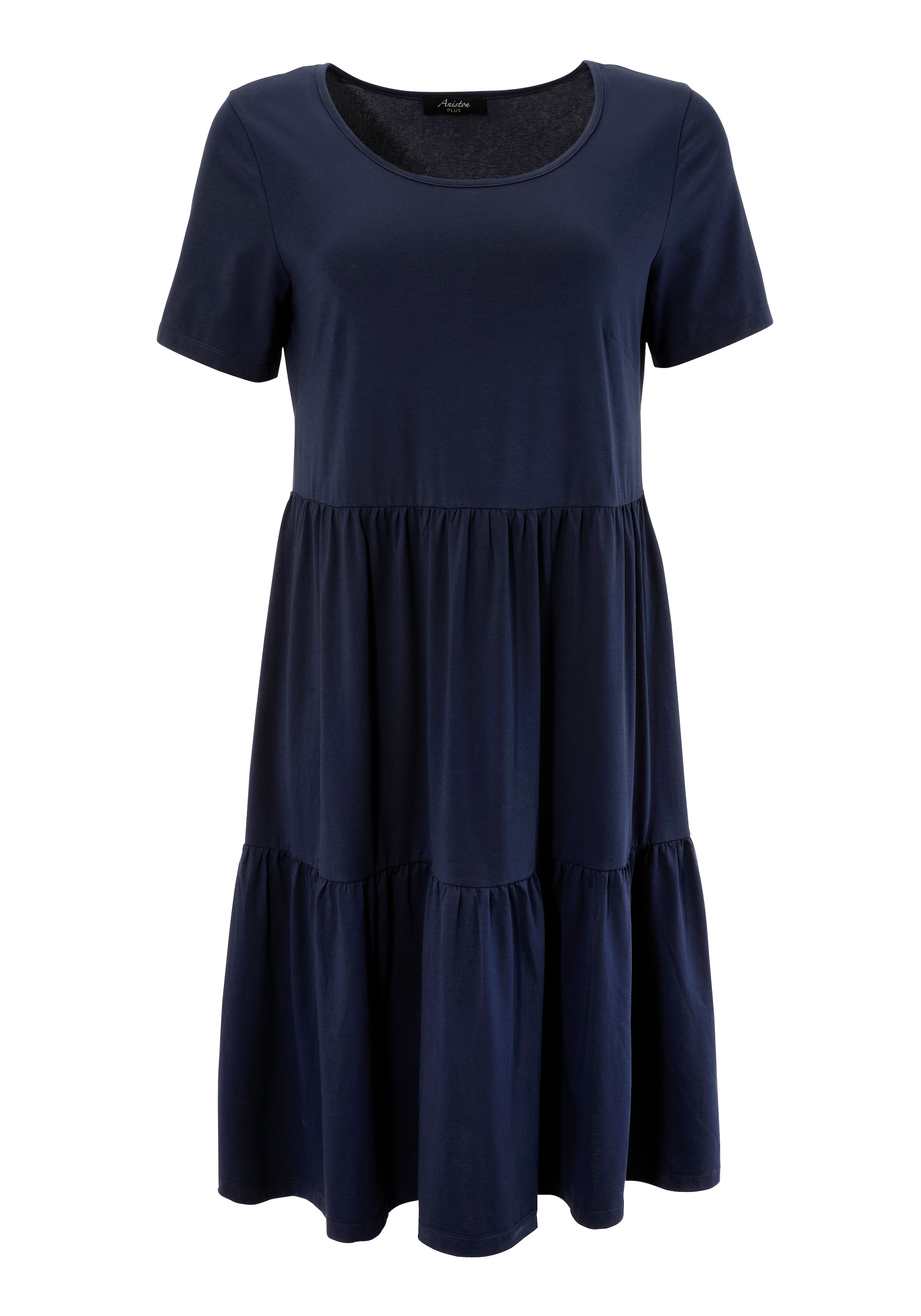 Aniston PLUS Sommerkleid, aus elastischer Jersey-Qualität