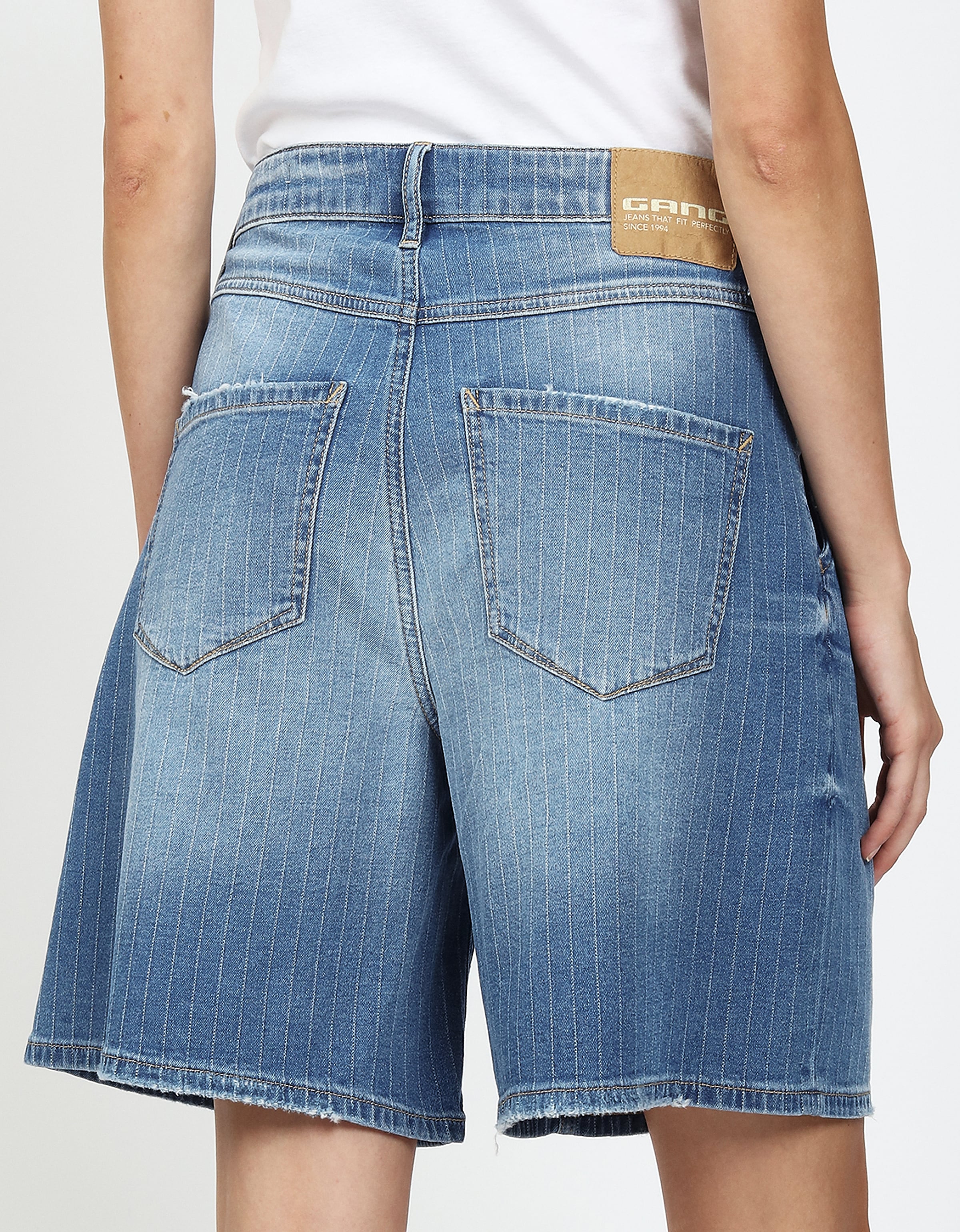 GANG Bermudas »94WANDA BERMUDA«  mit Bundfalten vorn