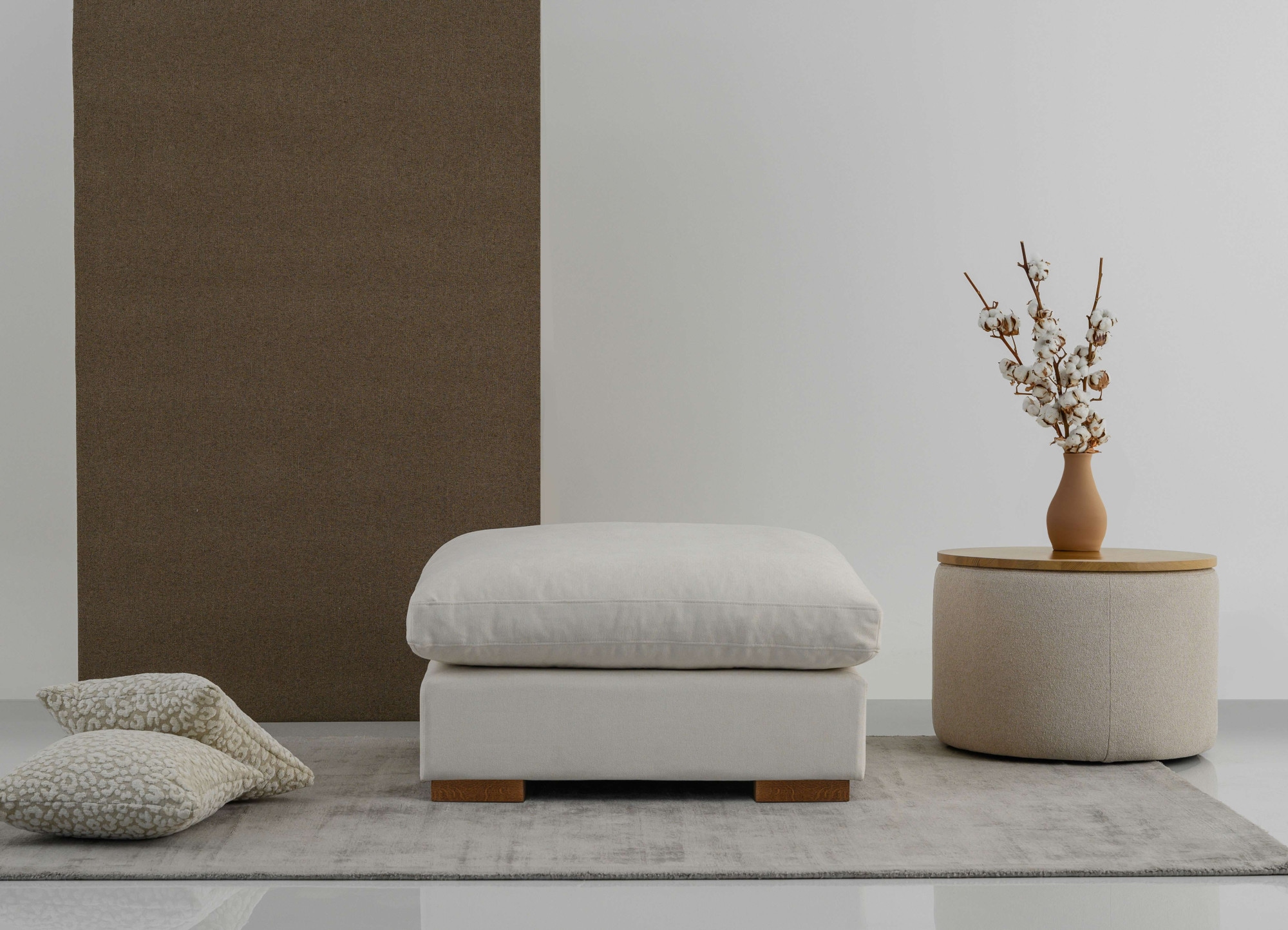 Image of Home affaire Hocker "Comfy" mit Federn und Daunen