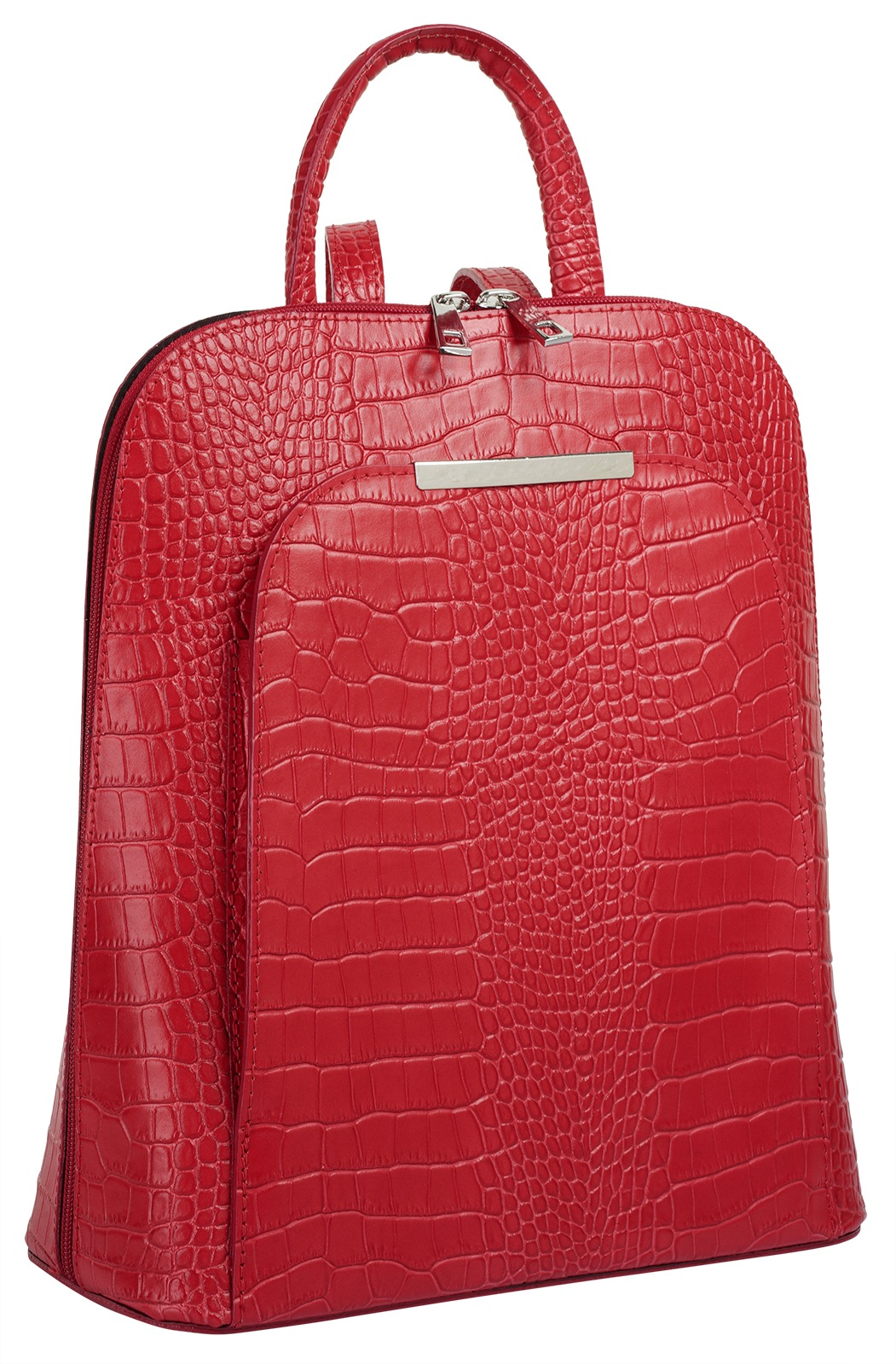 Cluty Cityrucksack, echt Leder, Made in Italy