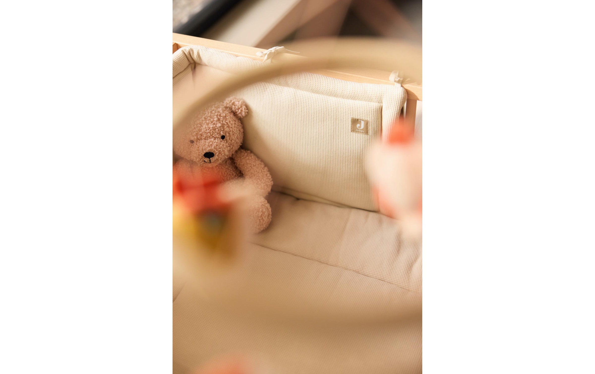 Jollein Tour de lit »180 x 30 cm Little Waffle«