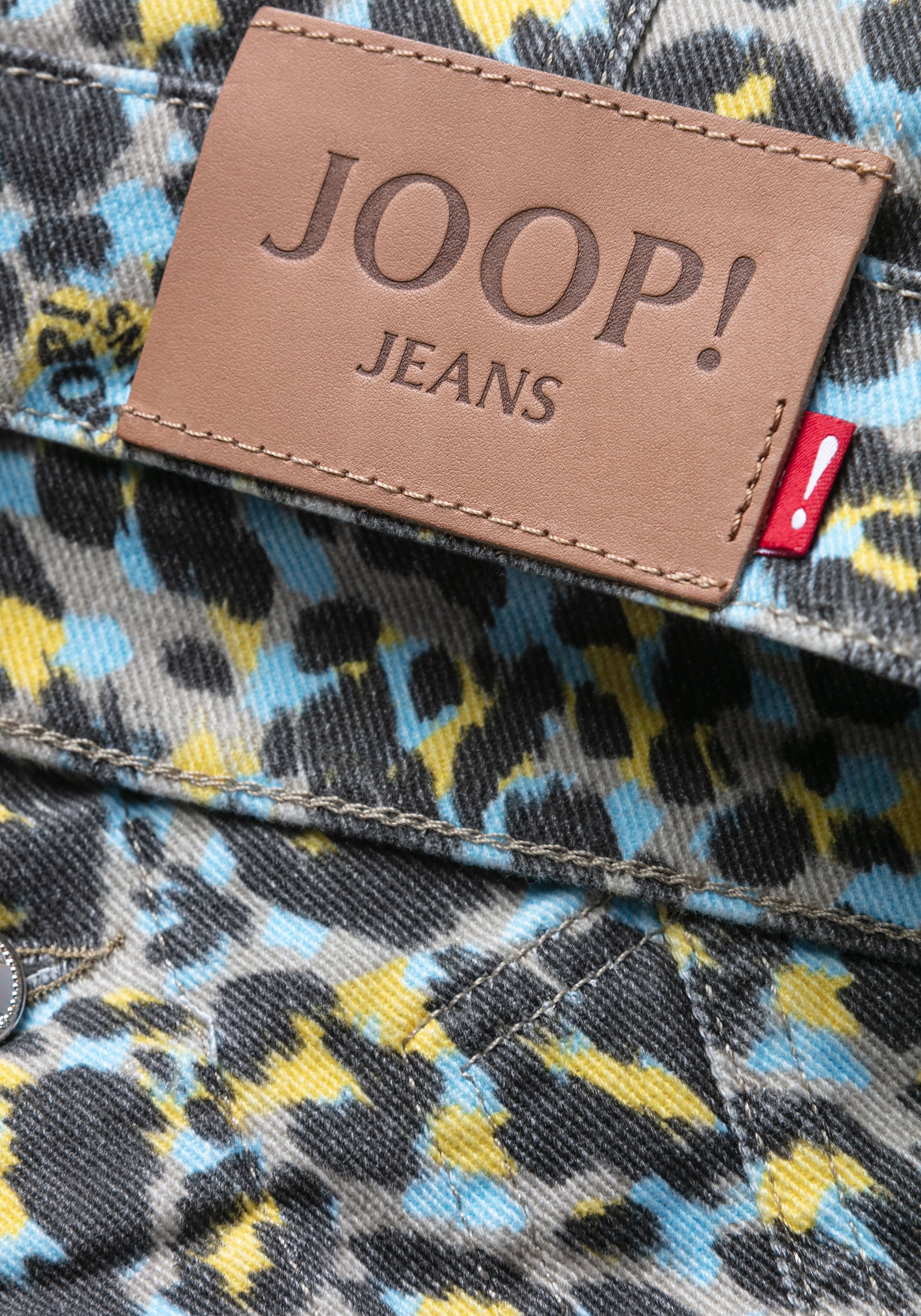 Joop Jeans Jeansjacke »Ike«, mit All-Over Animalprint