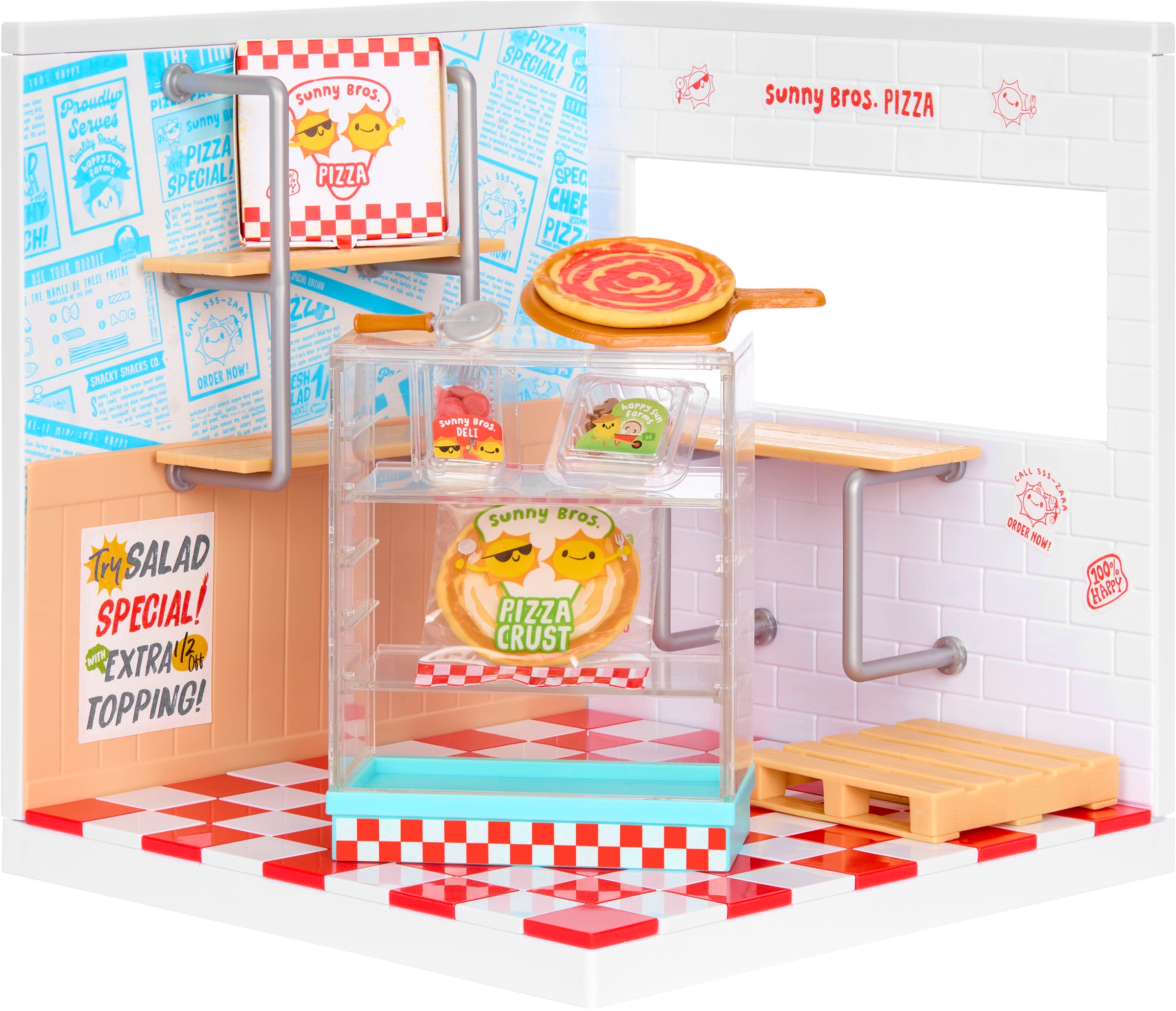 MGA ENTERTAINMENT Kreativset »MGA's Miniverse - Spaces Starter Pack- Pizza«