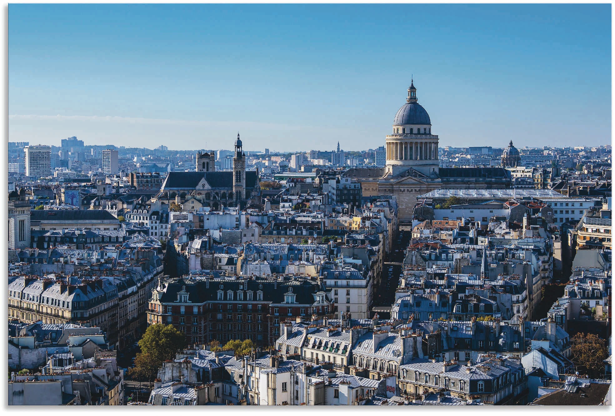 Image of Artland Wandbild »Blick auf das Pantheon in Paris«, Paris, (1 St.), in vielen Grössen & Produktarten - Alubild / Outdoorbild für den Aussenbereich, Leinwandbild, Poster, Wandaufkleber / Wandtattoo auch für Badezimmer geeignet bei Ackermann Versand Schweiz