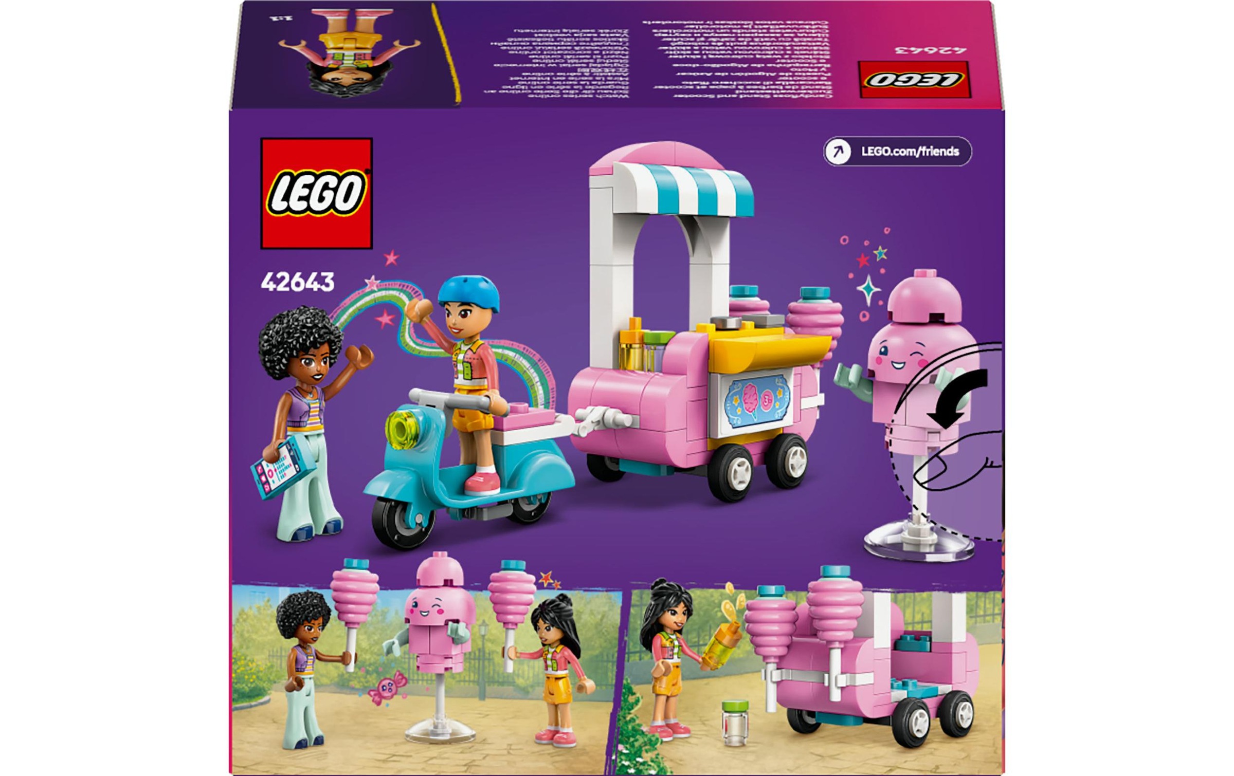LEGO® Spielbausteine »Friends Zuckerwattestand 42643«, (110 St.)