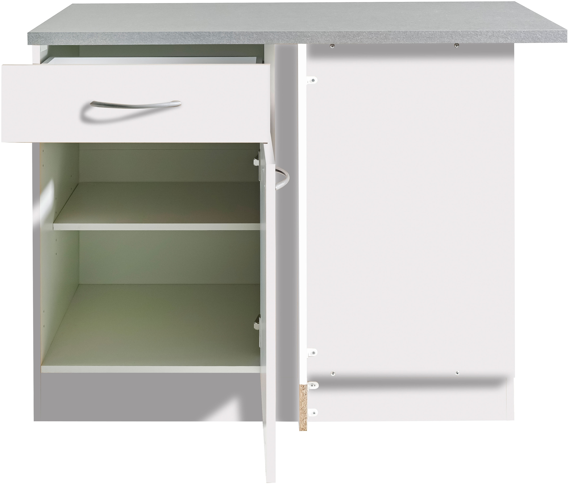 wiho Küchen Eckunterschrank »Kiel« 110 cm breit