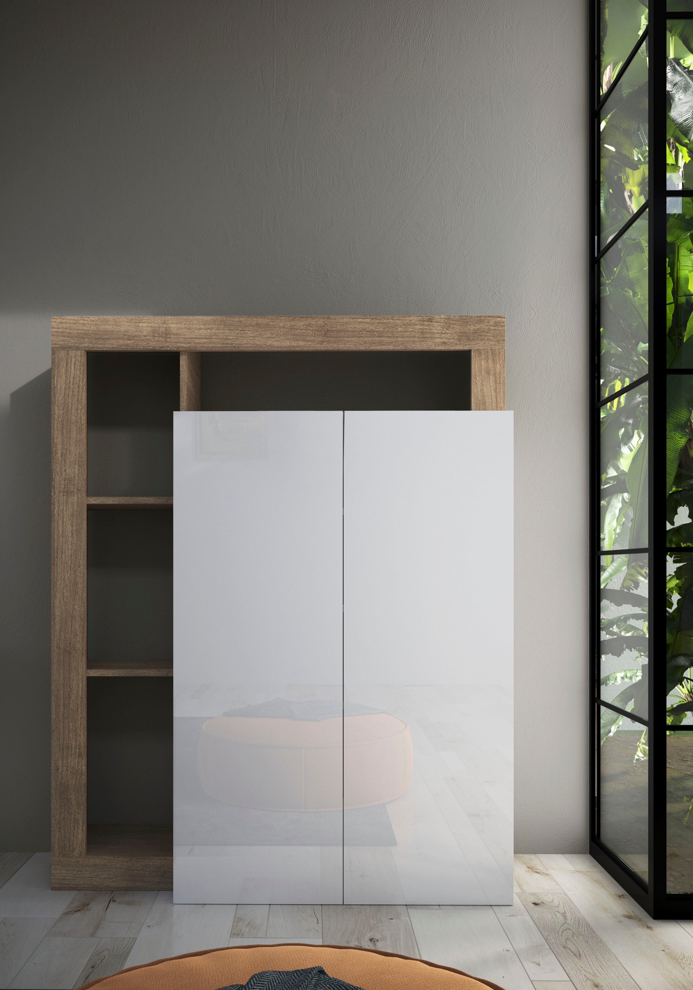 Image of Home affaire Schuhschrank "Hamburg, Breite 108 cm" Höhe 138 cm