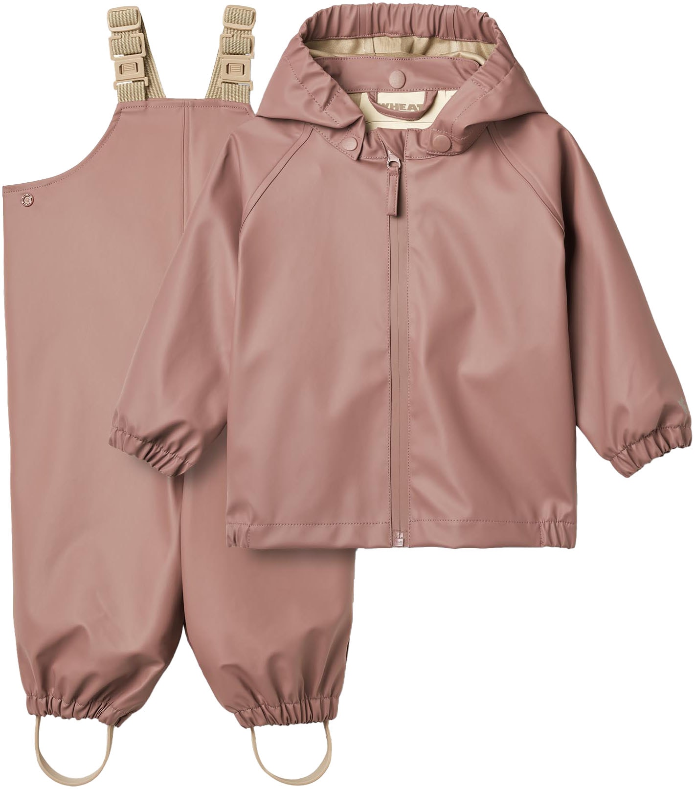 Image of WHEAT Regenoverall "Rainwear Charlie" 2 Stk. bestehend aus Jacke und Latzhose