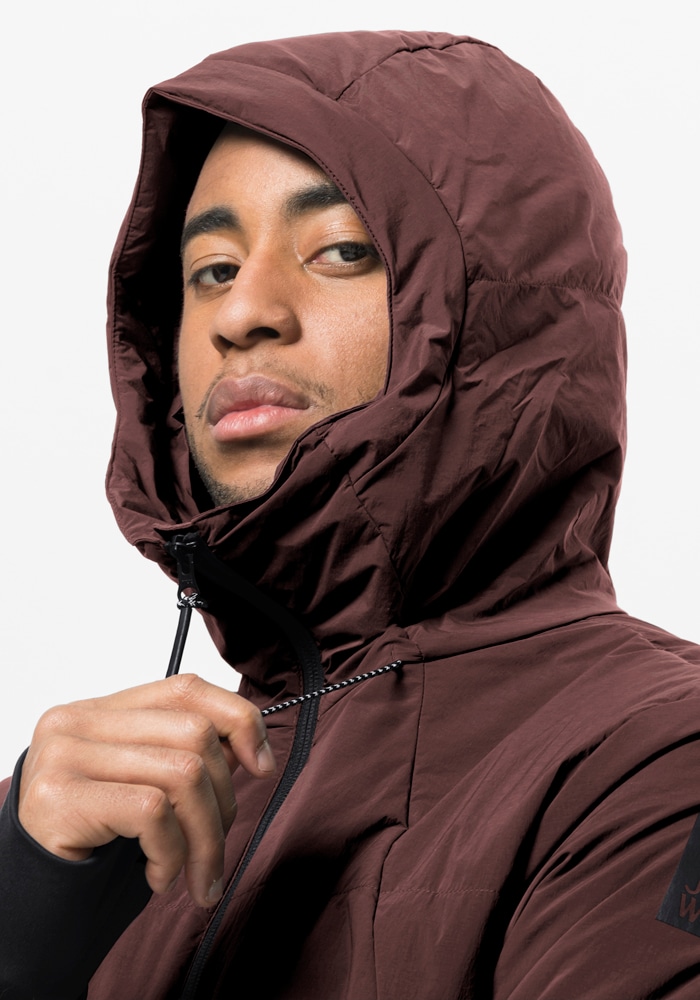 Jack Wolfskin Fahrradjacke »BIKE COMMUTE INS JKT M«, mit Kapuze