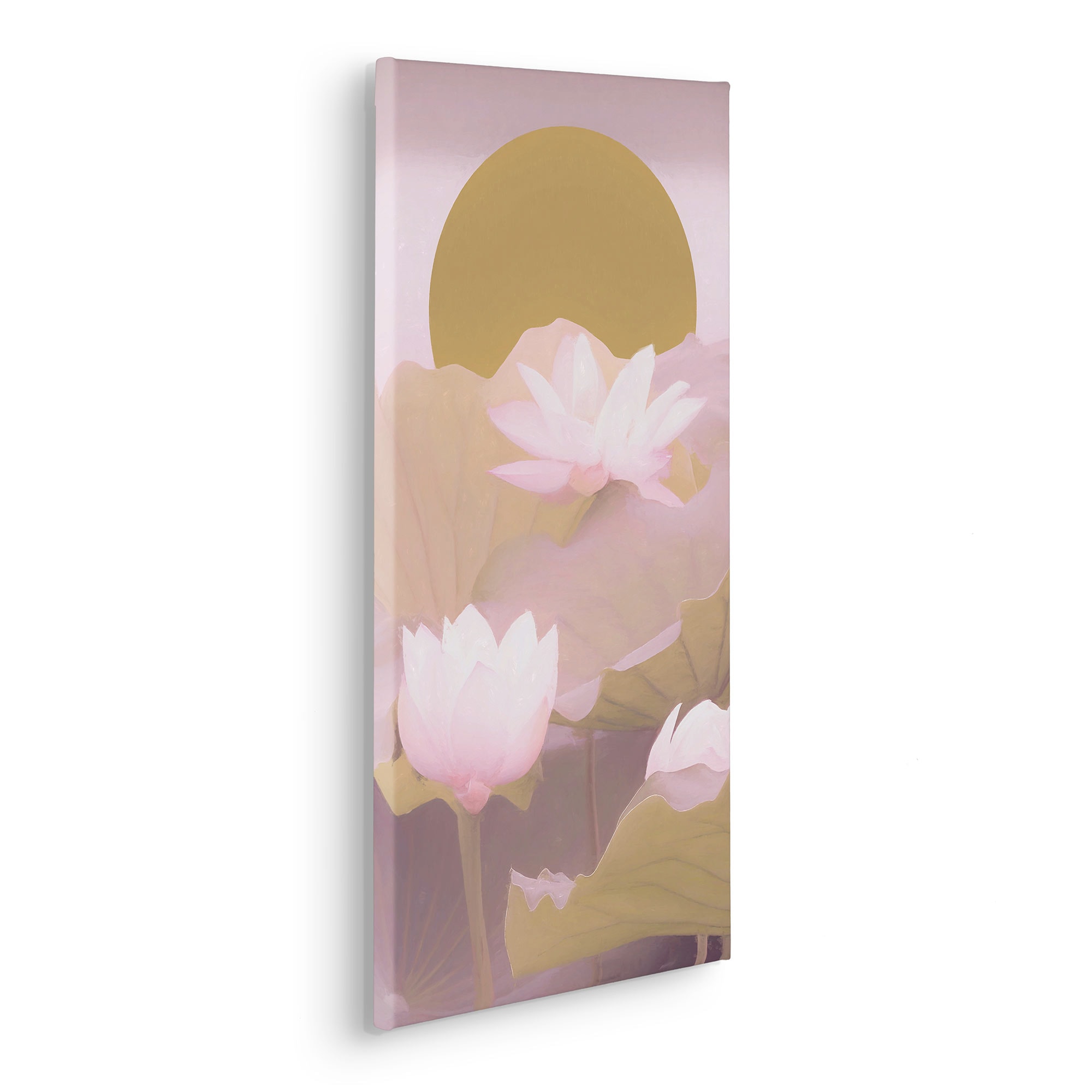 Komar Leinwandbild »Ombré Rosé - Grösse 30 x 60 cm«, Natur, (1 St.), Keilrahmenbild mi Echtholzrahmen