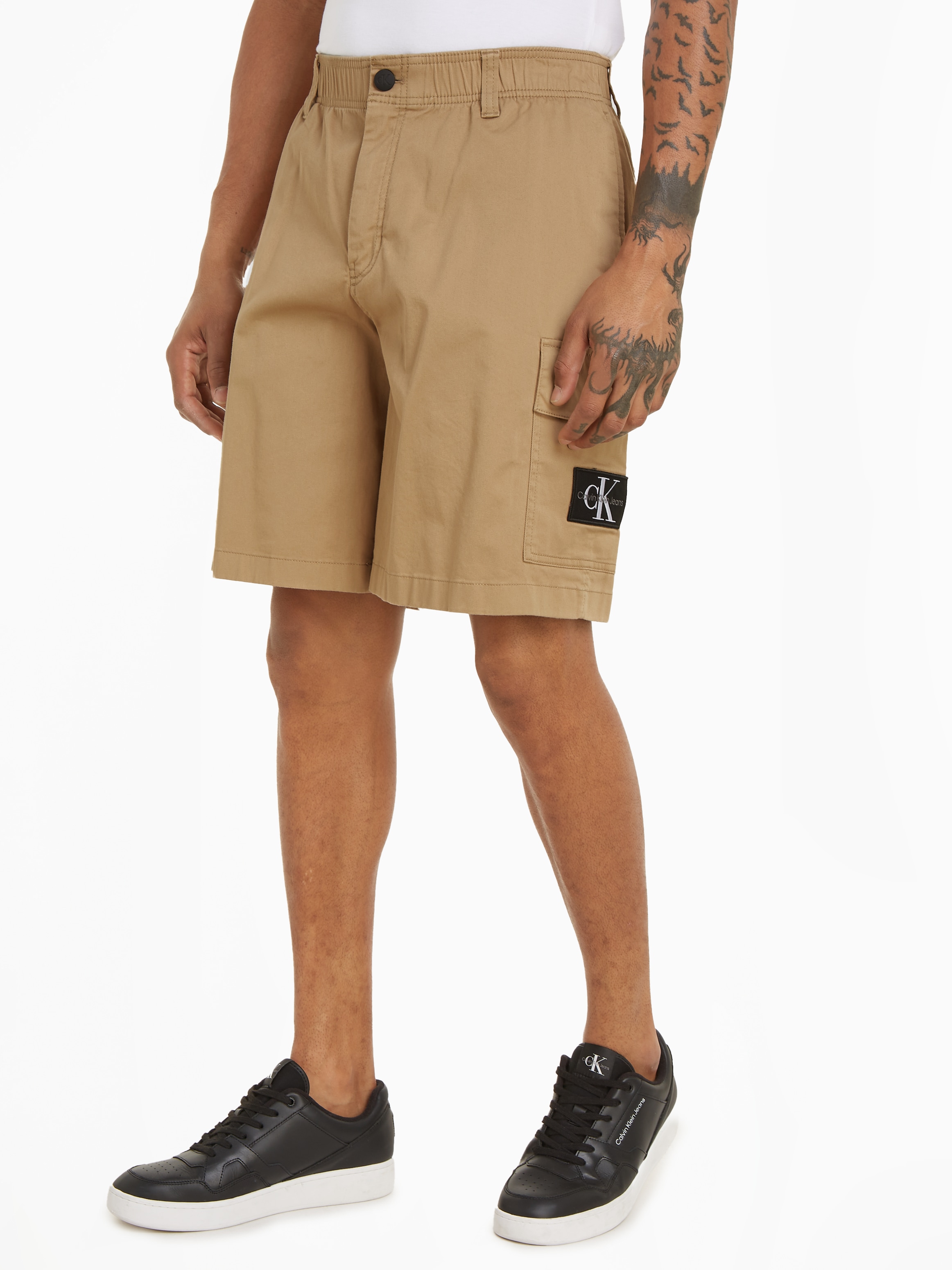 Cargohose »CARGO SHORT«, mit Logopatch