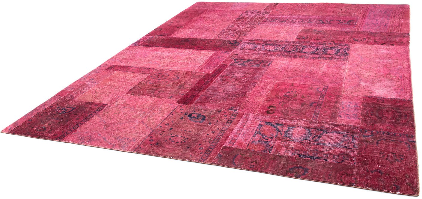 Image of morgenland Teppich »Patchwork - 291 x 232 cm - mehrfarbig«, rechteckig, 7 mm Höhe, Wohnzimmer, Handgeknüpft, Einzelstück mit Zertifikat bei Ackermann Versand Schweiz