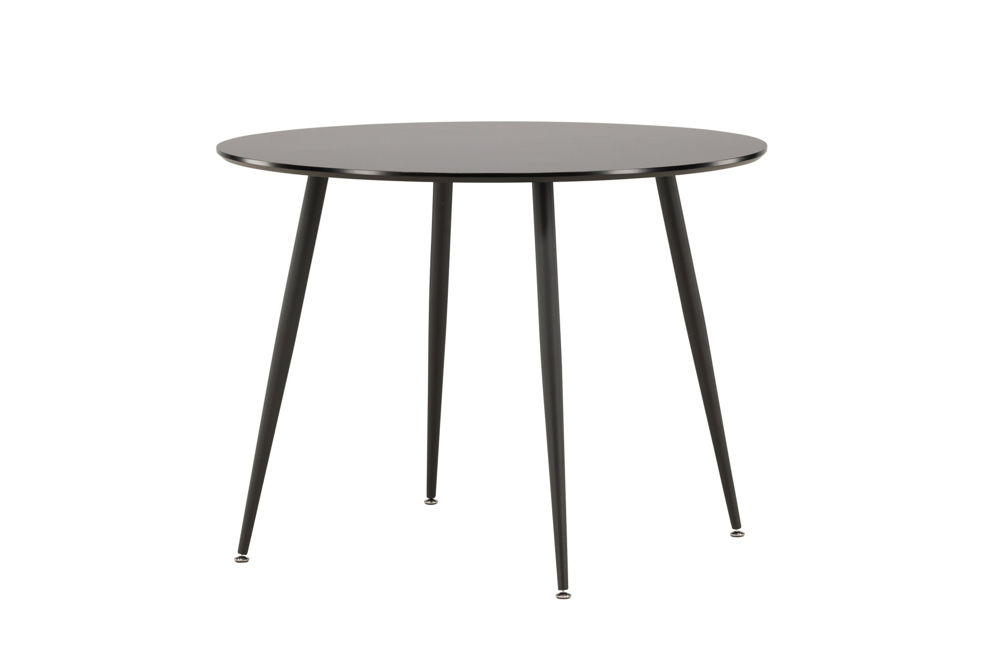 Venture Home Esstisch Esszimmertisch, MDF, Stahlbeine, rund, stilvoll, klassisch