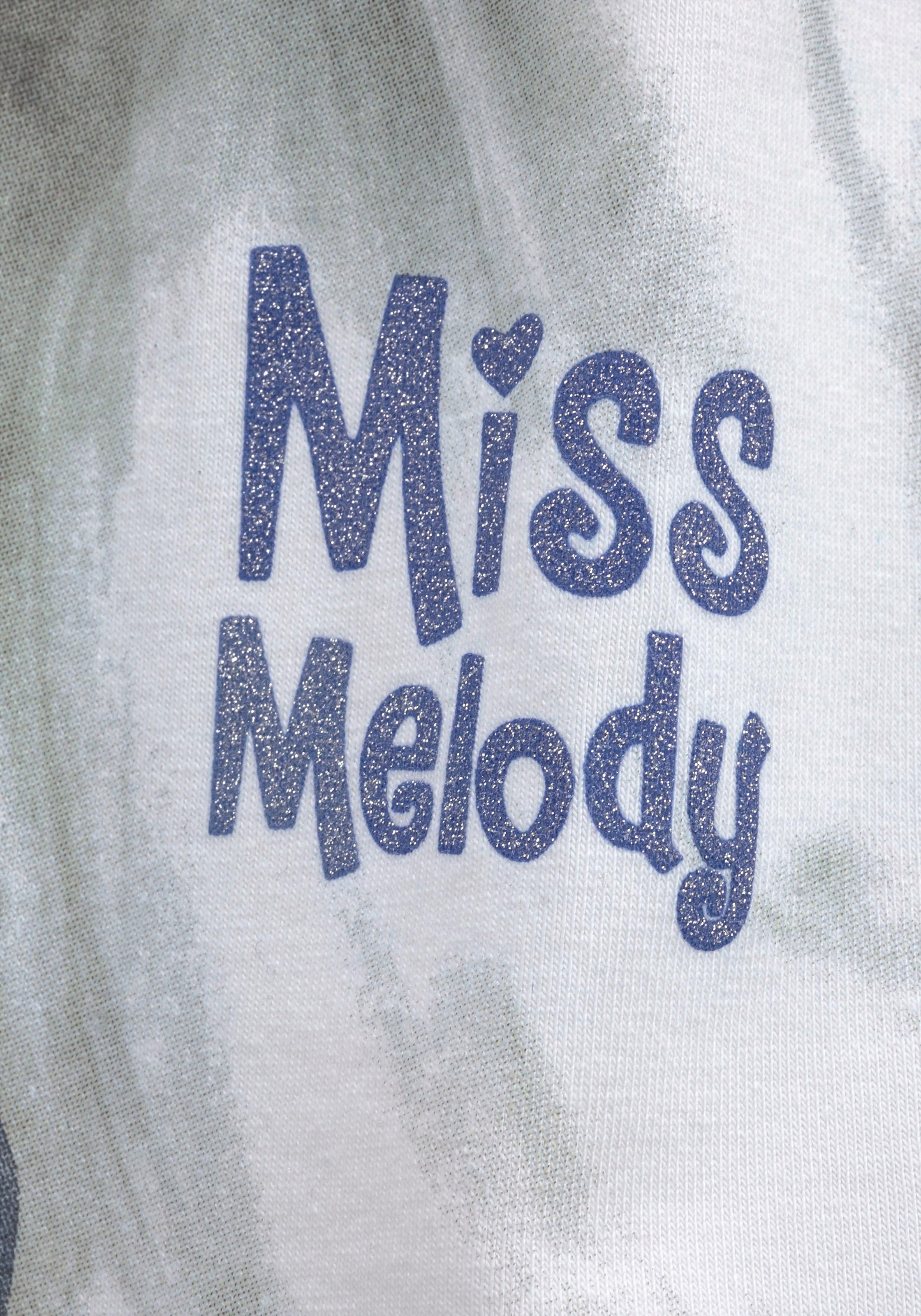 Trendige Miss Melody Jerseykleid, toller Frontdruck mit Glitzereffekt  versandkostenfrei kaufen