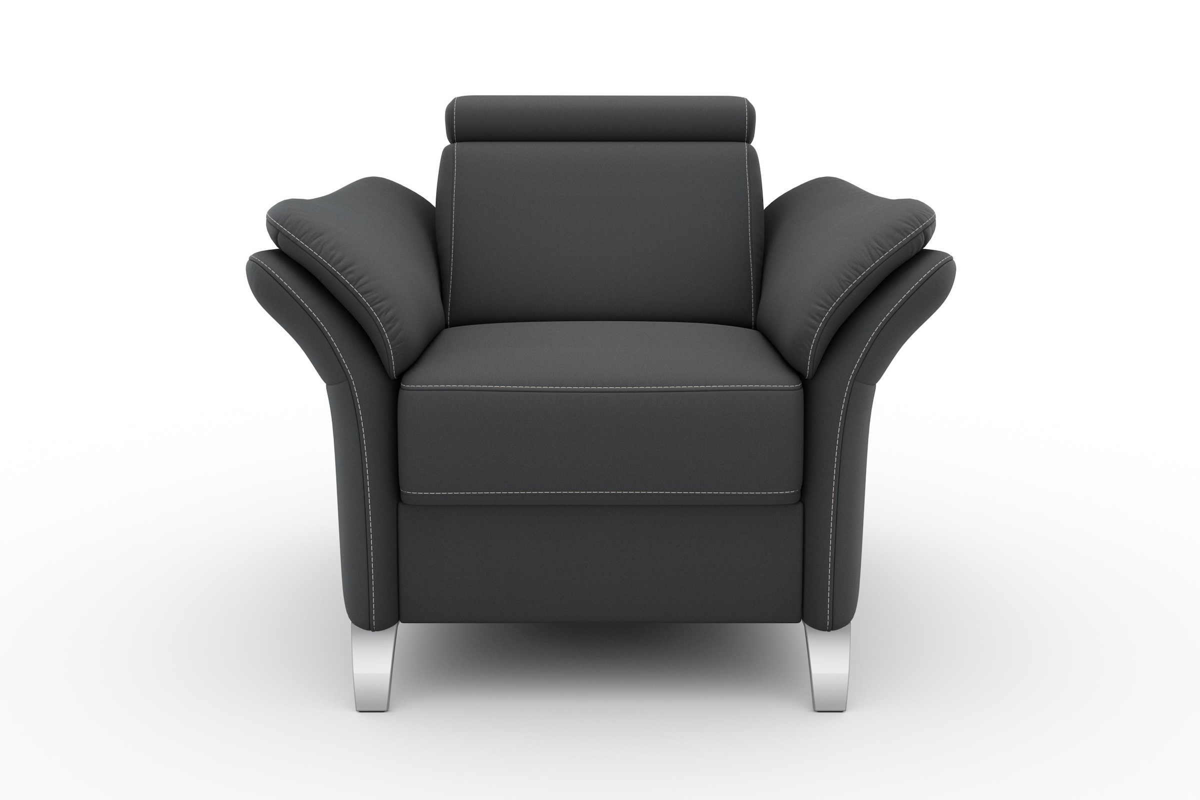 sit&more Sessel »Vincenzo« inklusive Kopfteilverstellung