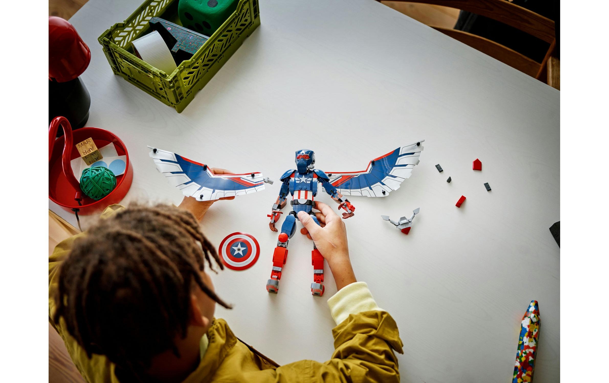 LEGO® Spielbausteine »New Captain America Baufigur 76296«, (359 St.)