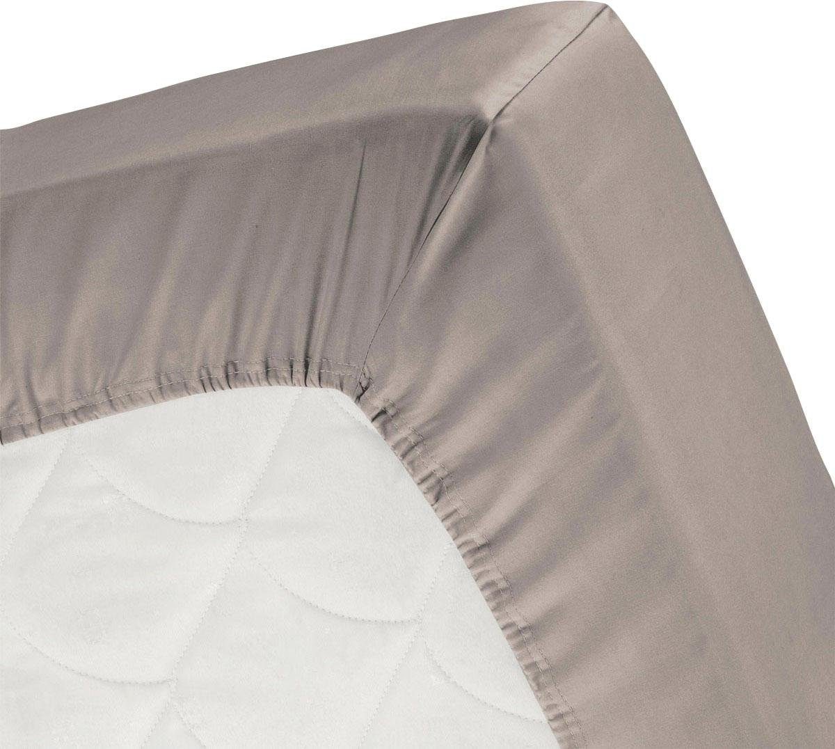 Cinderella Spannbettlaken »Spannbettlaken (bis 25 cm)«, Fühlt sich angenehm auf der Haut an