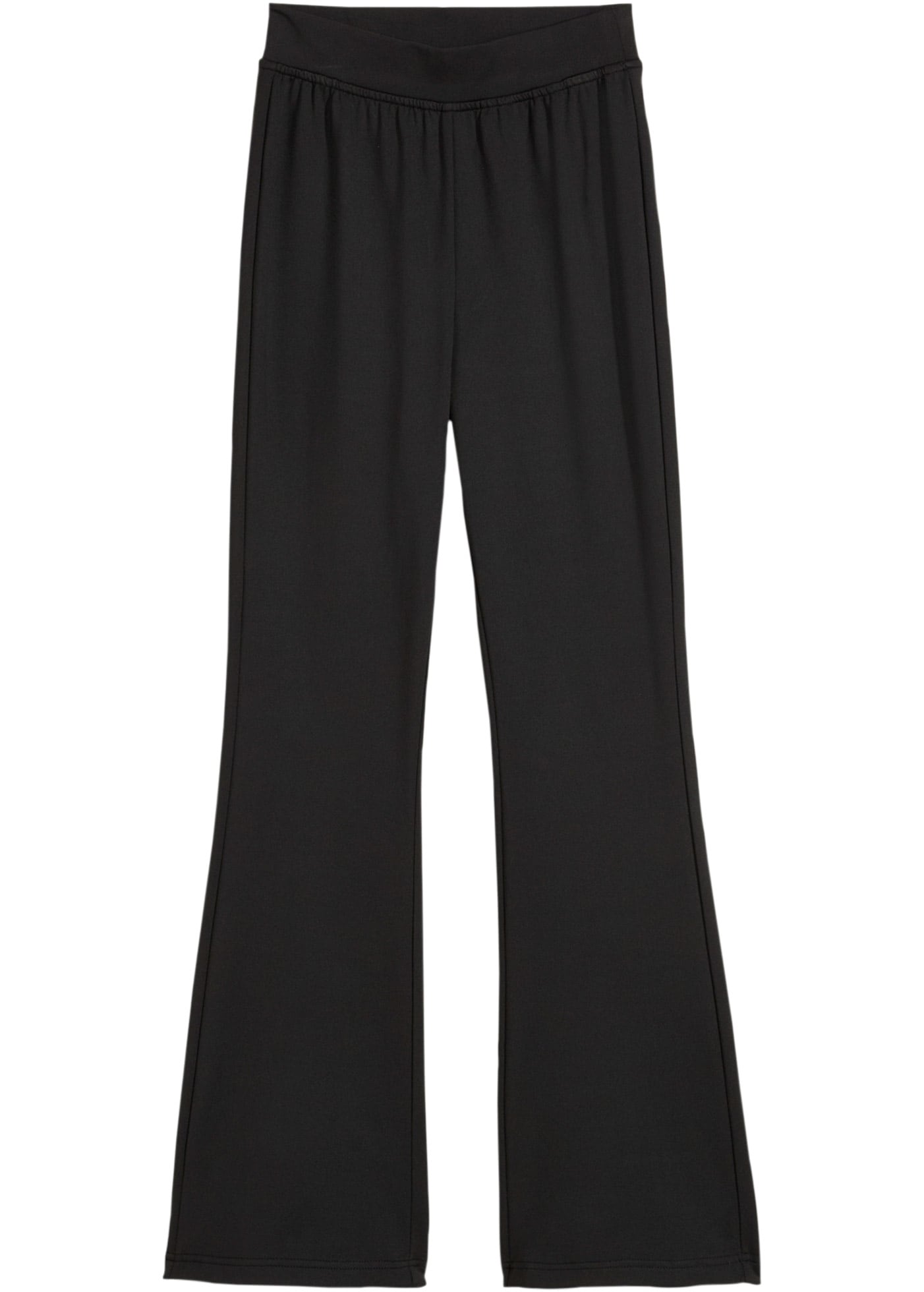 bonprix Thermohose »Ausgestellte Jerseyhose mit angerauter Innenseite«  Ausgestellte Jerseyhose mit angerauter Innenseite