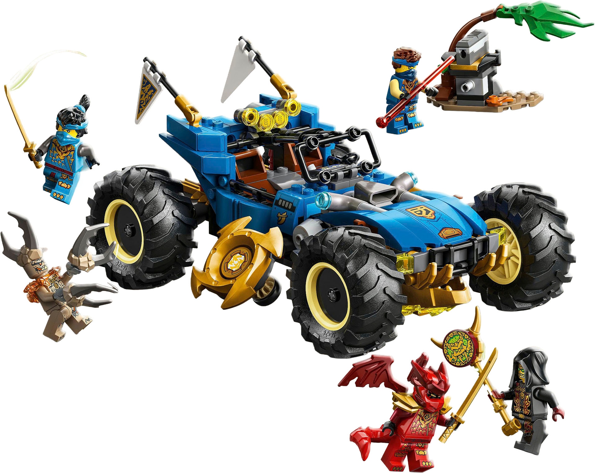 LEGO® Konstruktionsspielsteine »Jays Transformationsflitzer (71856), LEGO Ninjago« Made in Europe