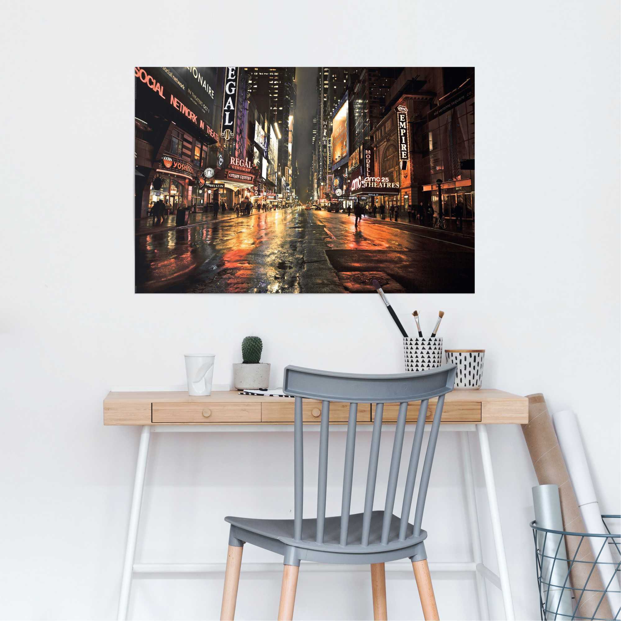 Reinders! Poster »Manhattan 42nd Street« 1 Stk. tlg.