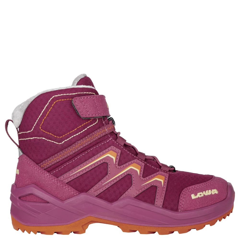 Lowa Winterstiefel »MADDOX WARM GORE-TEX® MID JR«  mit Klettverschluss, profilierte Gummilaufsohle, wasserdicht