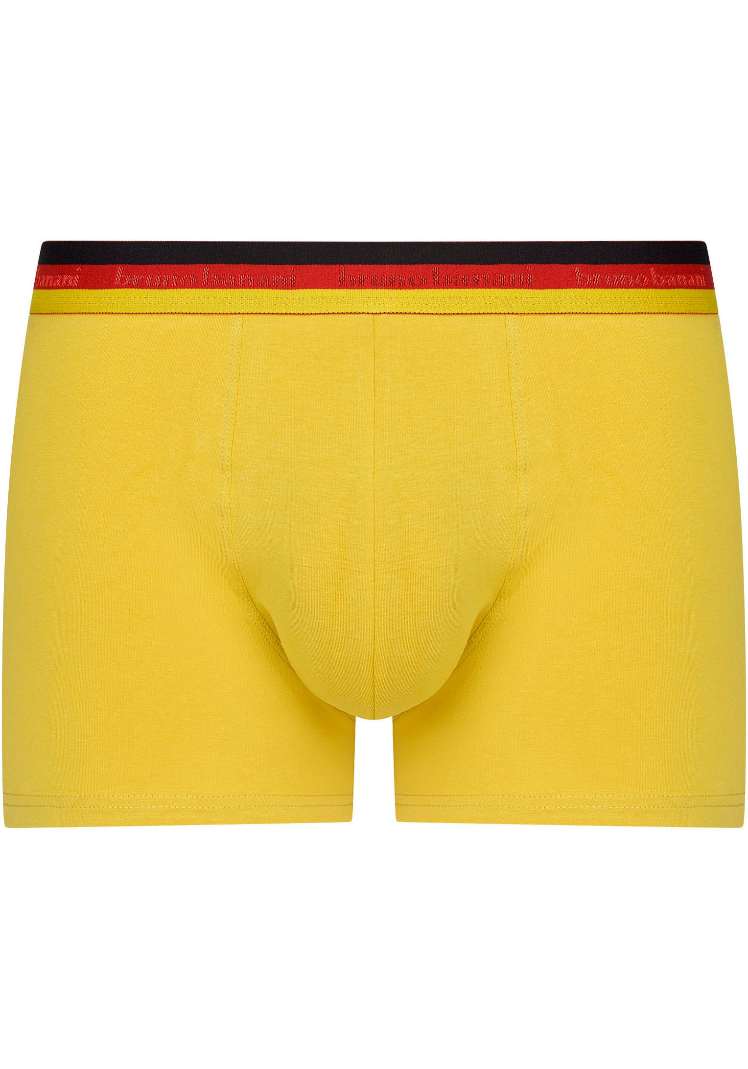 Bruno Banani Retro Pants »Goldfarbenen Goal«, (3er Pack), mit mehrfarbigem Bund