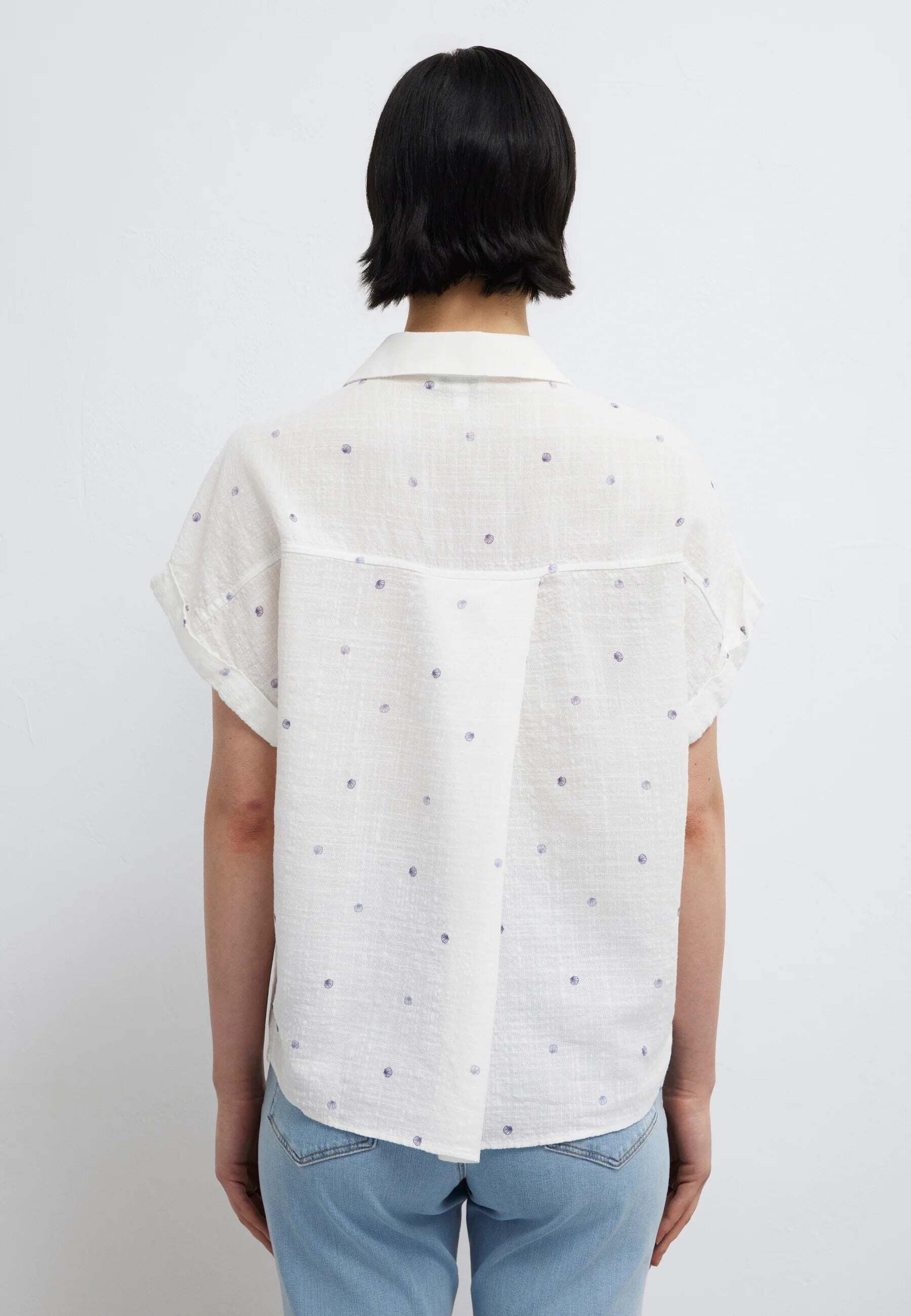Mavi Kurzarmbluse »Mavi Kurzarmbluse Short Sleeve Woven«