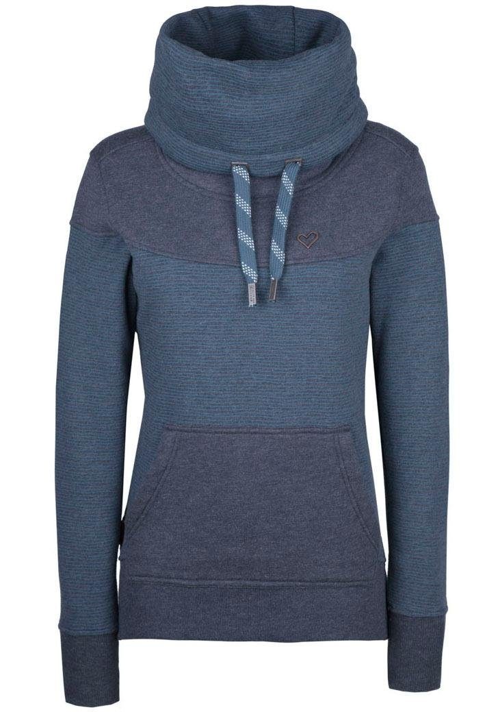 Image of Alife & Kickin Sweatshirt »Sunshine«, melierter Sweater mit Schalkragen & Kängurutasche bei Ackermann Versand Schweiz