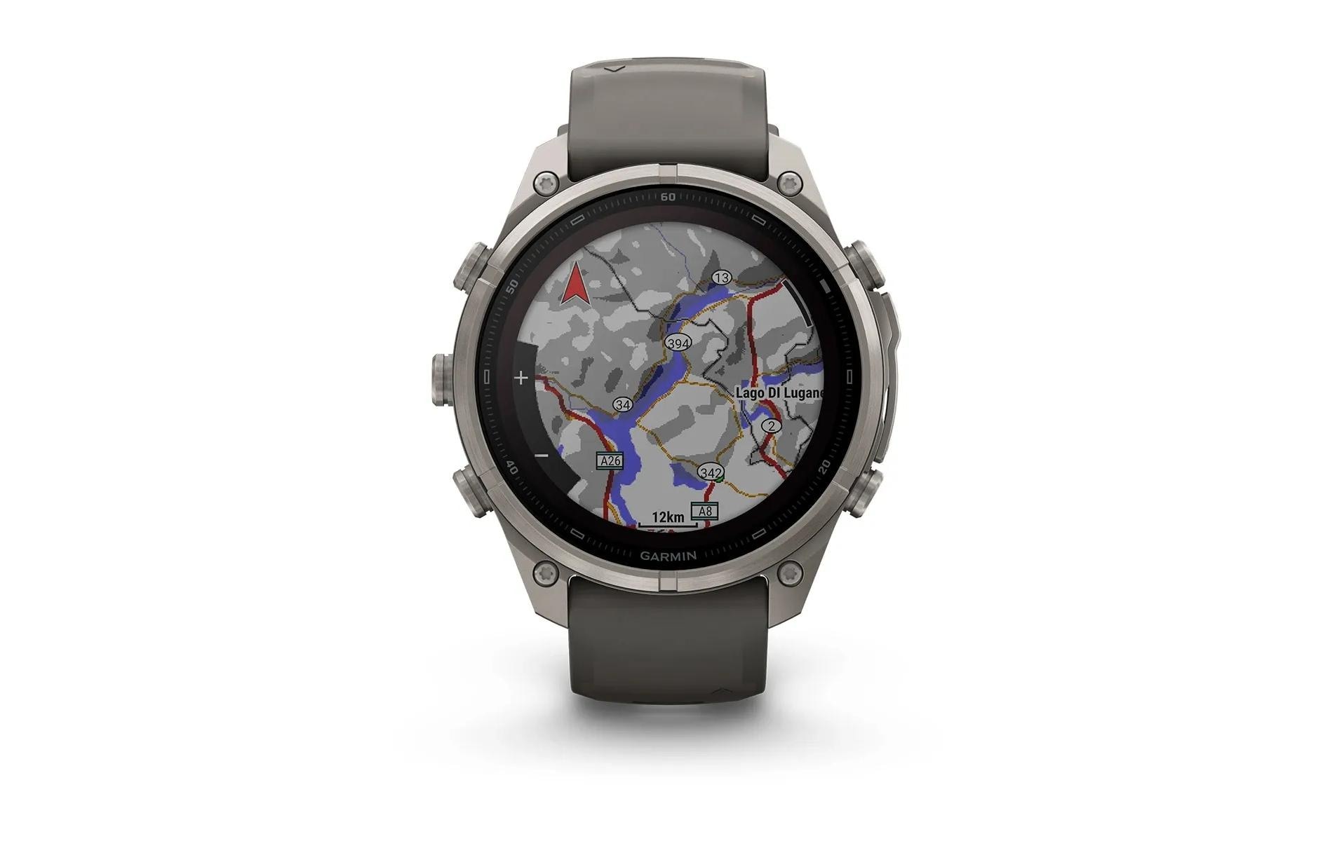 Garmin Smartwatch »Fenix 9 Pro inReach Solar Titan Silikon«