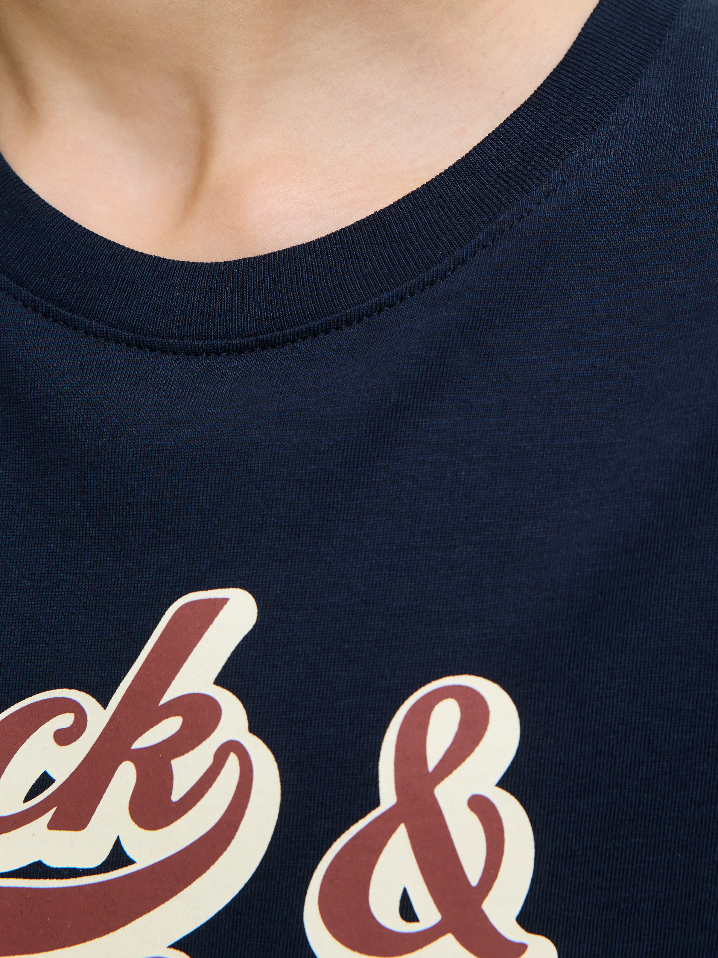Jack & Jones Junior T-Shirt »JJELOGO TEE SS ONECK 2 COL AW25 NOOS JNR«