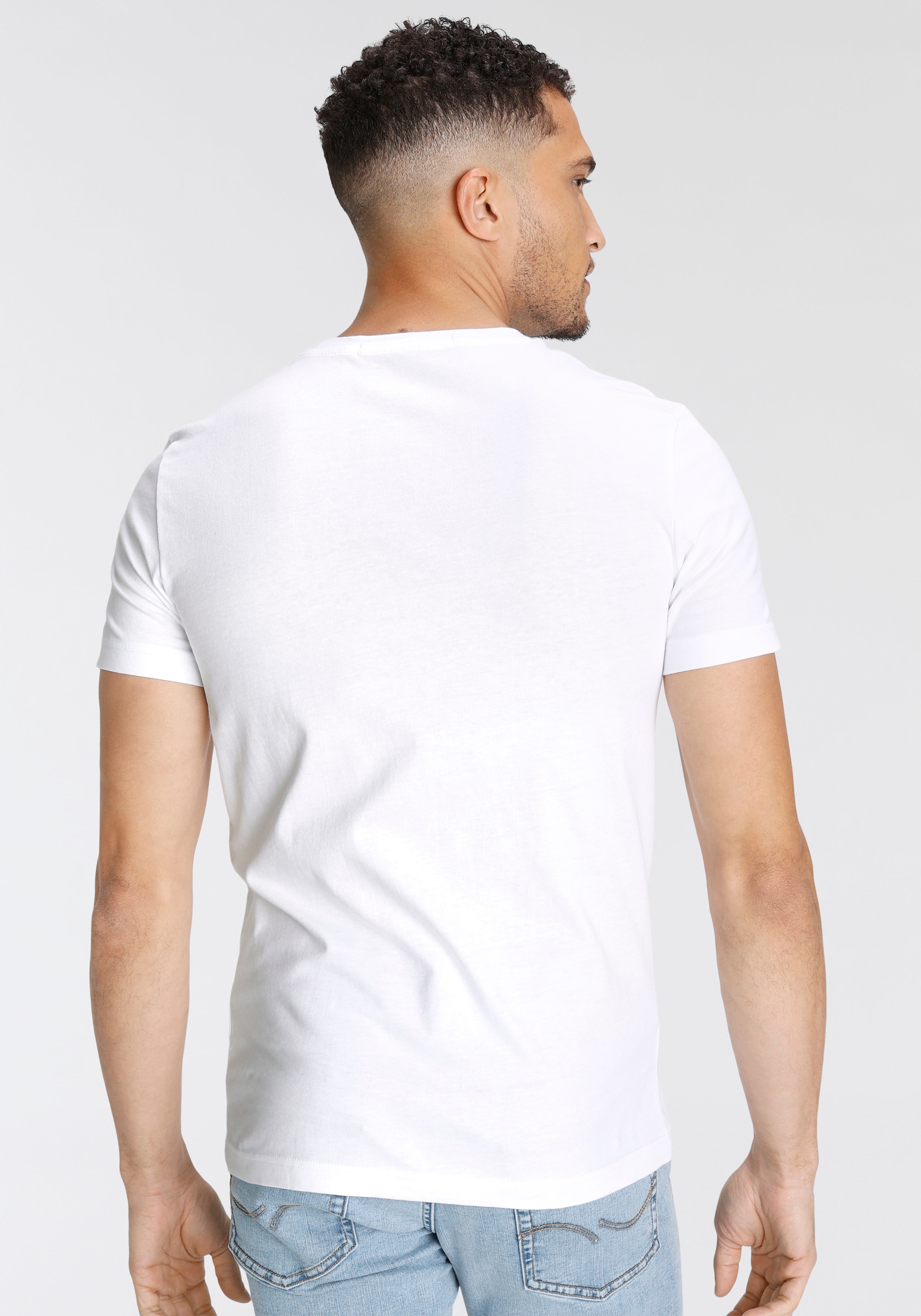 Calvin Klein Jeans T-shirt »CORE INSTITUTIONAL LOGO SLIM TEE« mit logo-Schriftzug