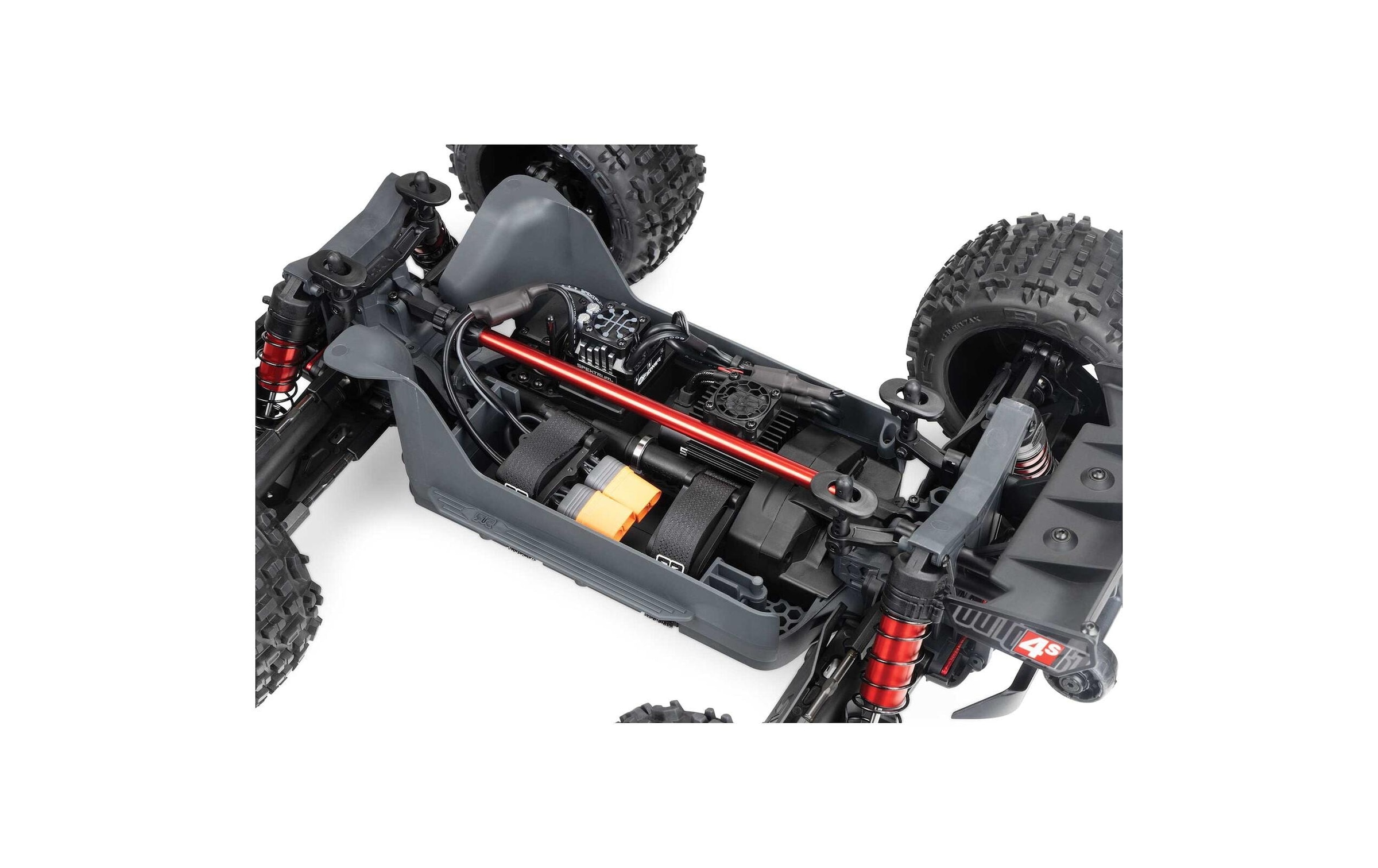 RC-Auto »Arrma Outcast 4x4 4S V2 BLX Rot ARTR«