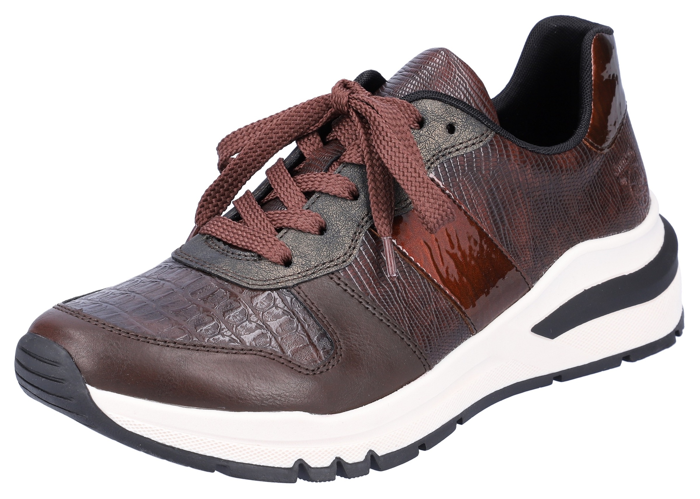 Image of Rieker Wedgesneaker, mit geprägter Oberfläche bei Ackermann Versand Schweiz