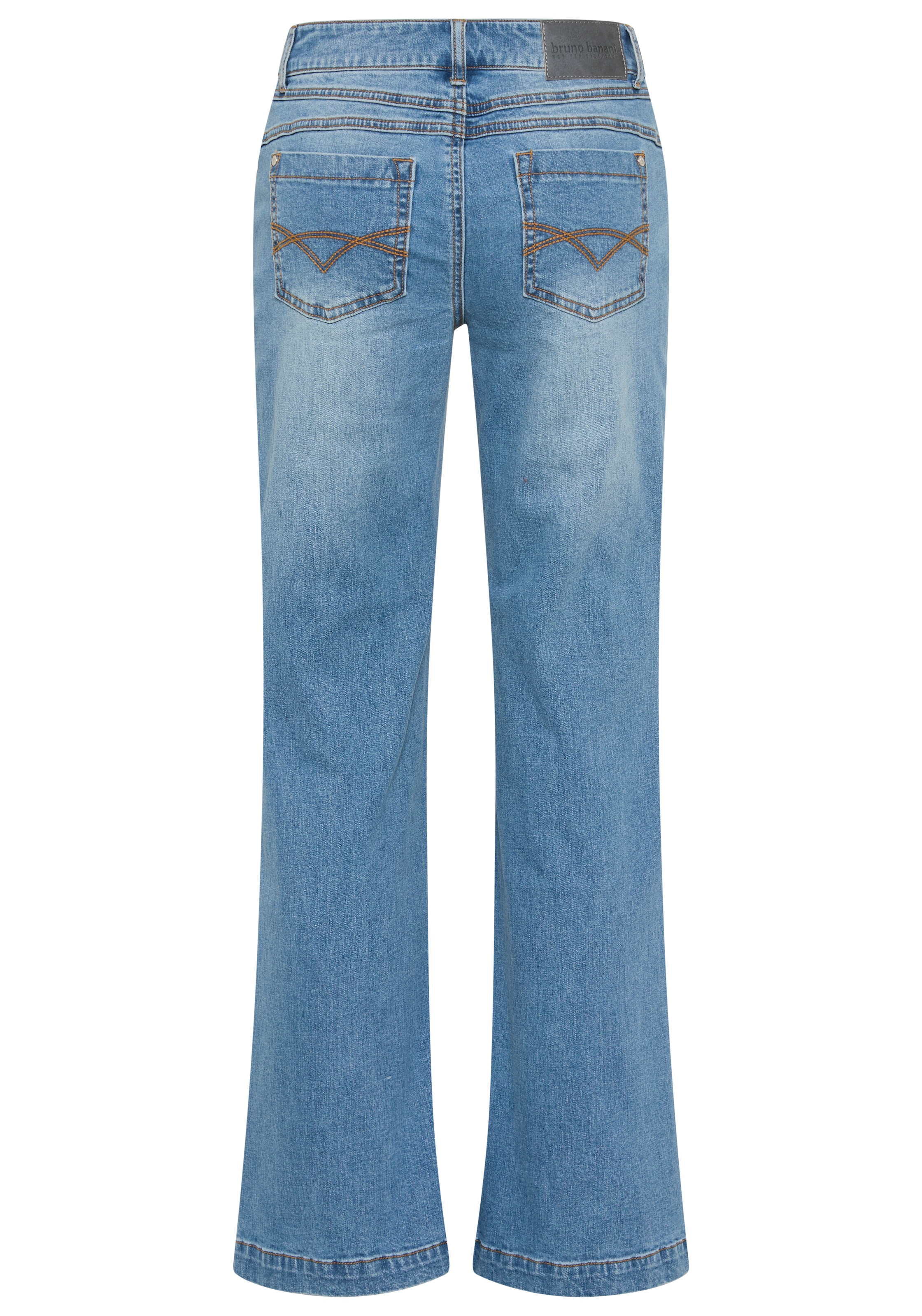 Bruno Banani Jeans large avec une part d'élasthanne, en matière coton