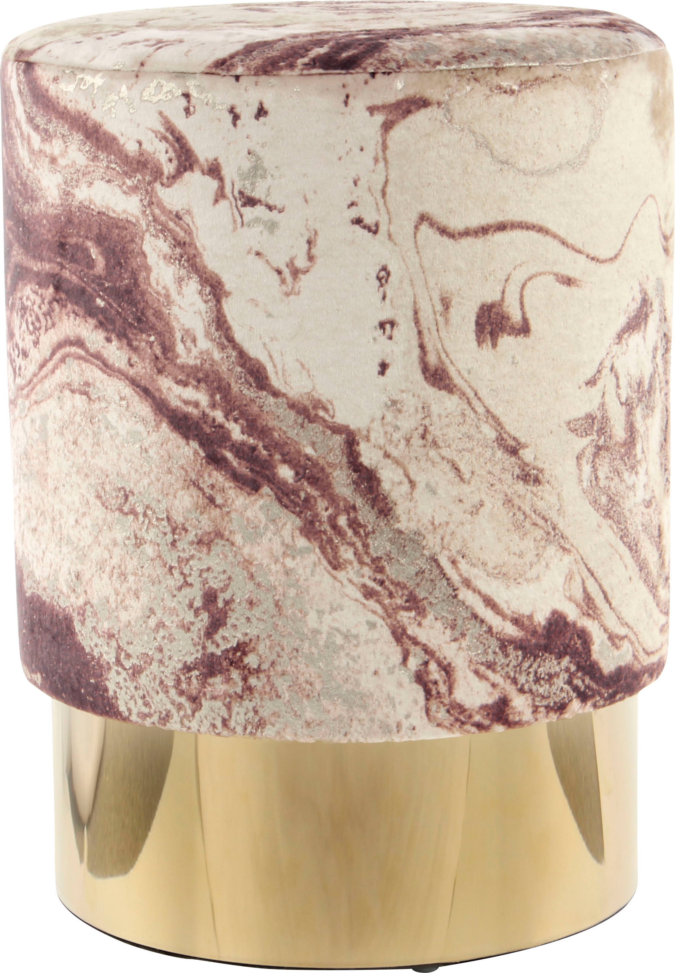 Image of Kayoom Sitzhocker »Gipsy 325«, (1 St.), Runder Sitzpouf mit Metallelement bei Ackermann Versand Schweiz