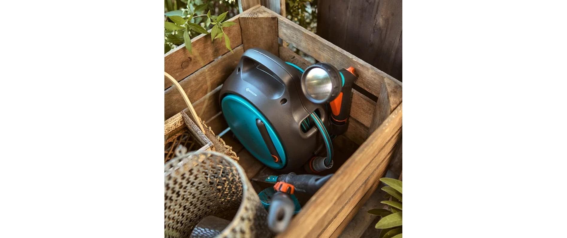 GARDENA Schlauchbox »Move, 10m Schlauch« Schlauchaufbewahrung