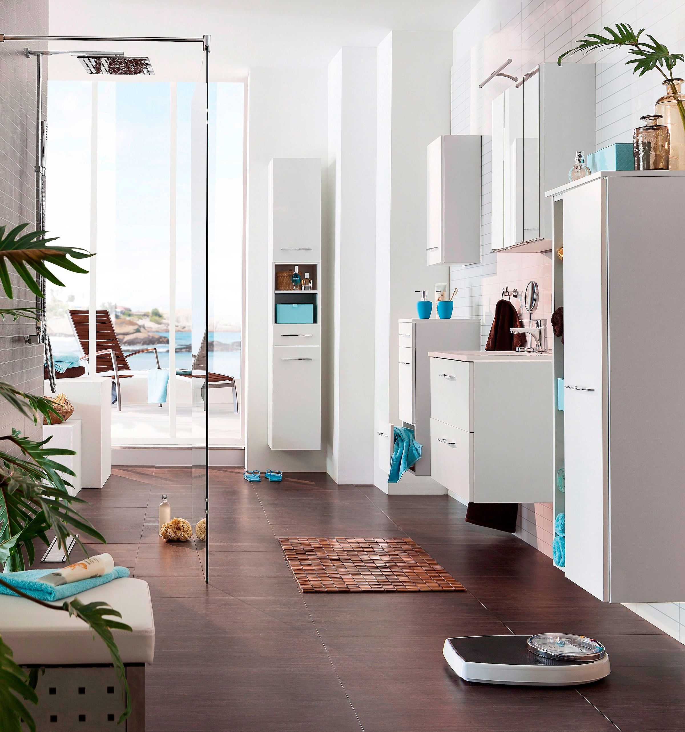 welltime Waschtisch »Portofino«, mit Soft-Close-Funktion