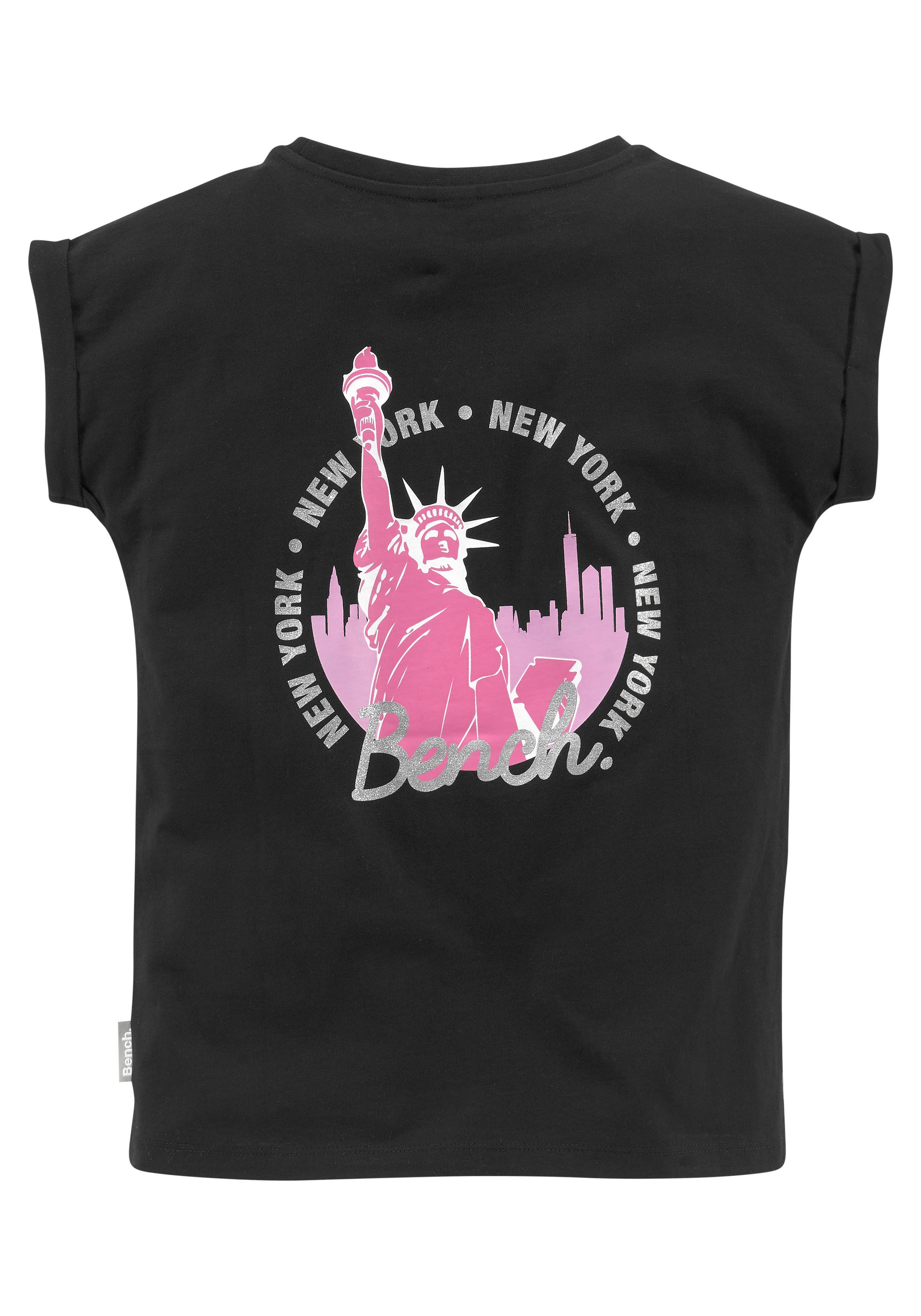 Image of Bench. T-Shirt, mit Glitzerdetails im grossen Rückenprint bei Ackermann Versand Schweiz