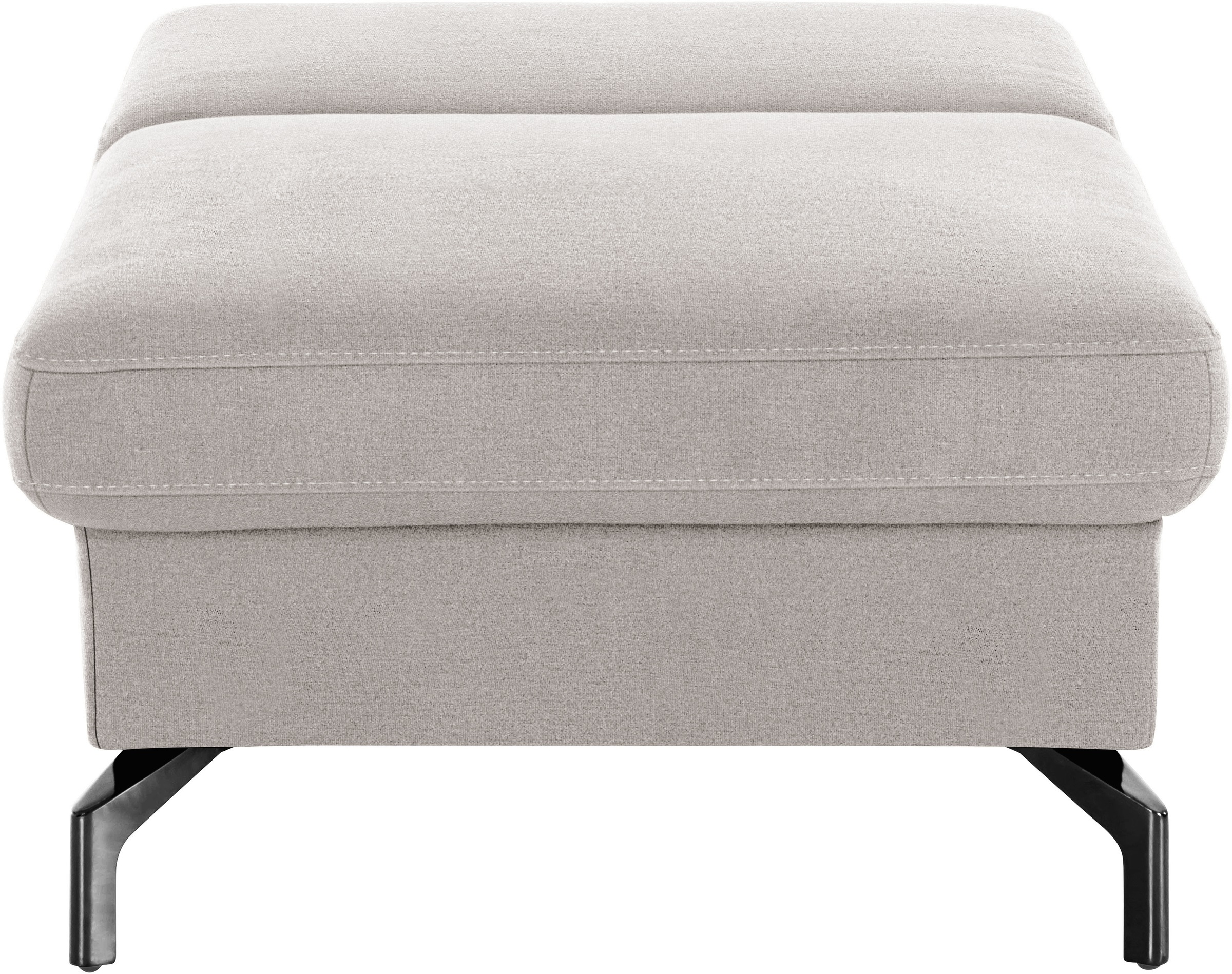 sit&more Hocker »Brisbane« Fusshöhe 12 cm, mit Federkern und Klappfunktion