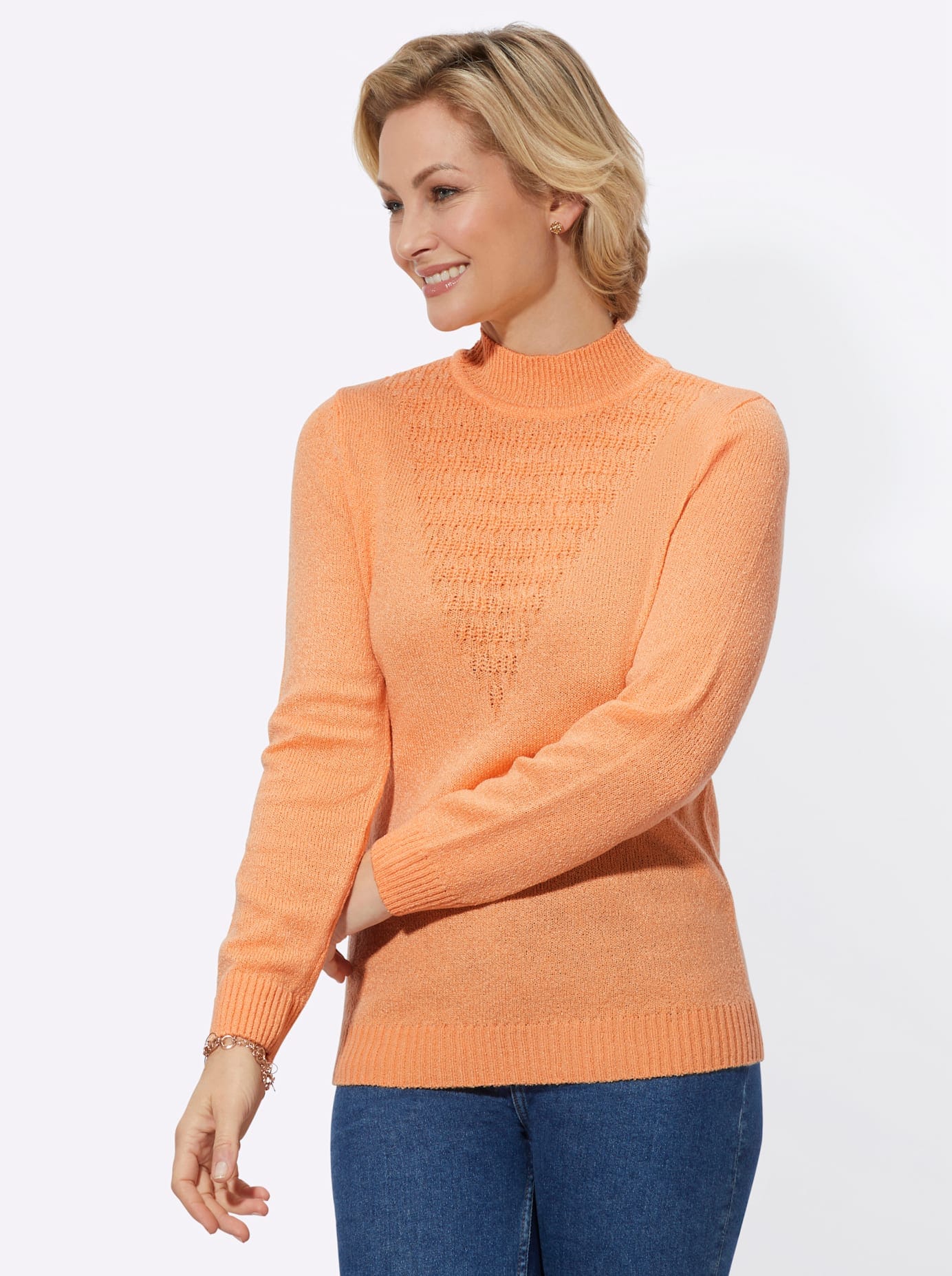 Stehkragenpullover »Pullover«