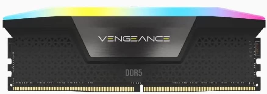 Corsair Arbeitsspeicher »Vengeance RGB DDR5 6000MHz 32GB (2x16GB)«, optimiert für Intel-Mainboards