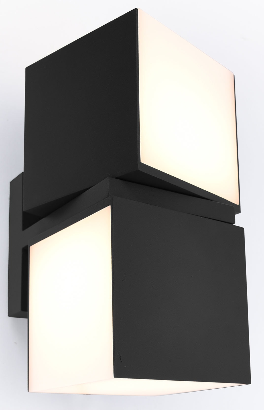 LUTEC LED Aussen-Wandleuchte »CUBA«, Leuchtmittel LED-Modul | LED fest integriert