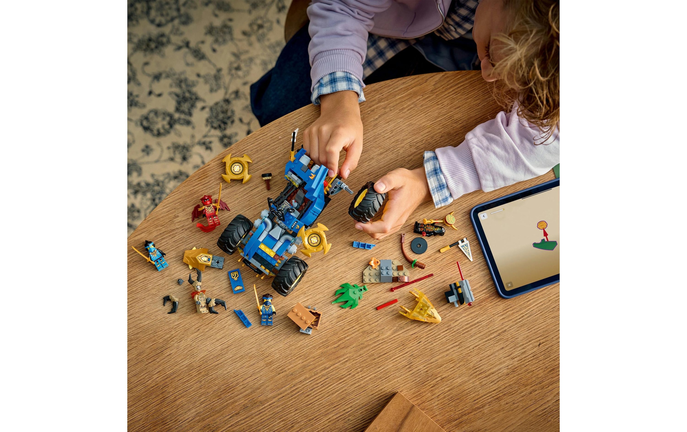   Konstruktionsspielsteine »Ninjago Jays Transformationsflitzer 71856« Kategorie: Fantasy-Welt