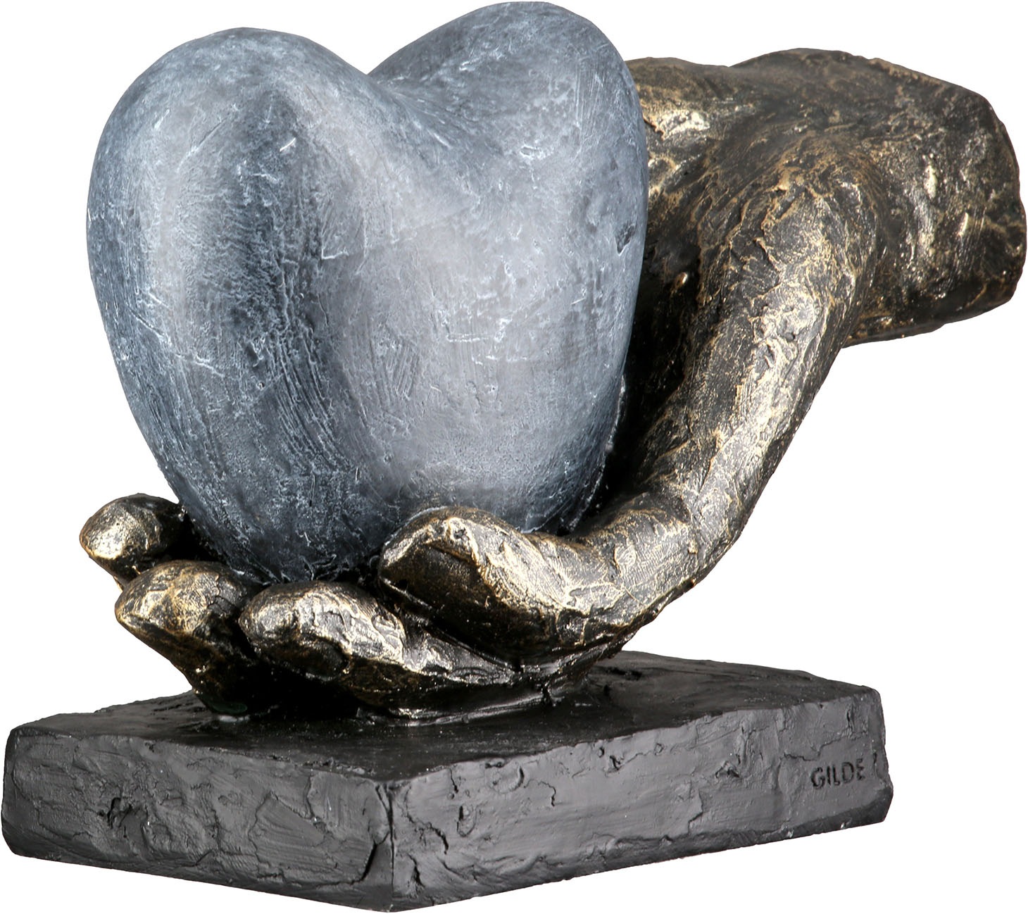 GILDE Sculpture »Skulptur Heart in your Hand«
